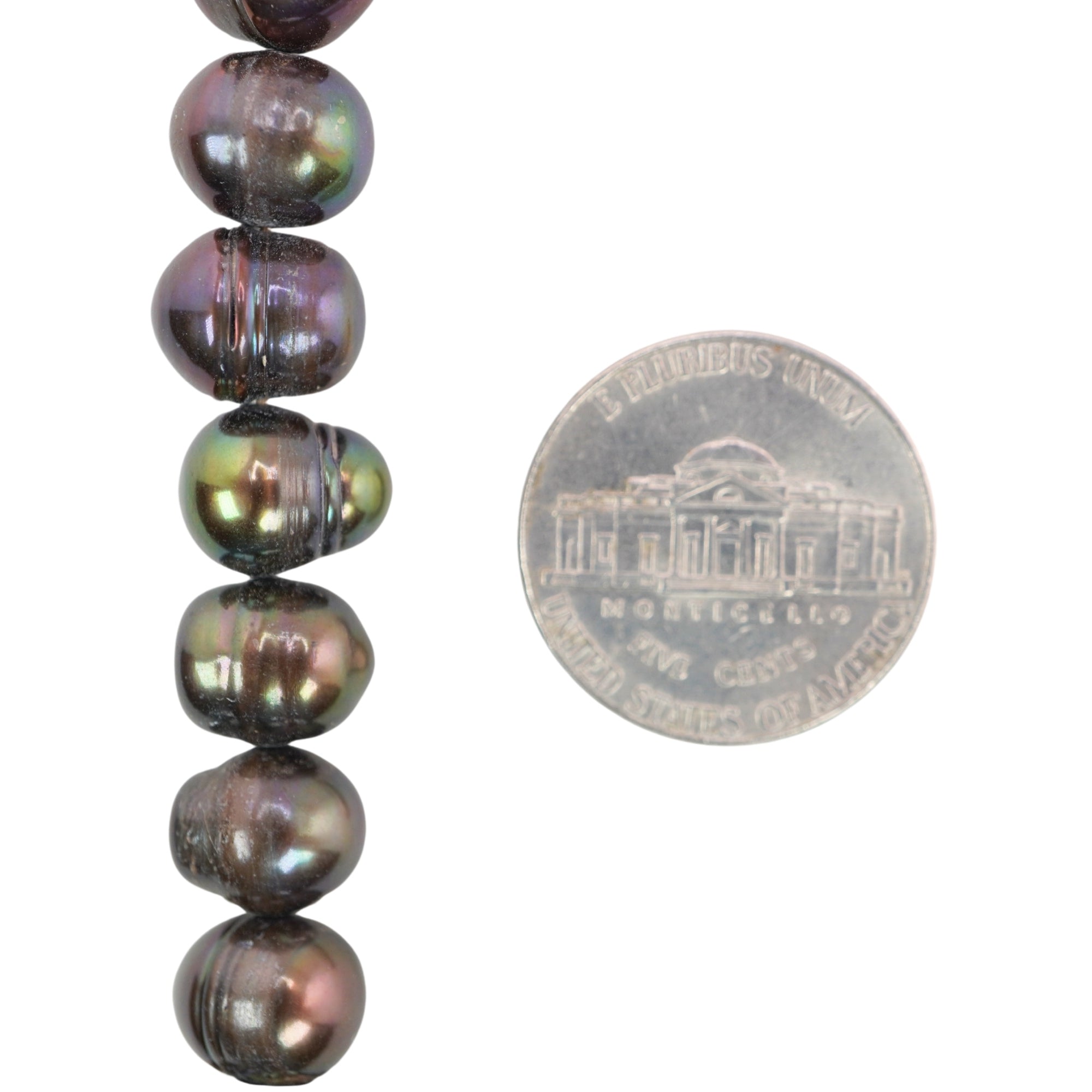 Peacock Potato Freshwater Pearls Beads