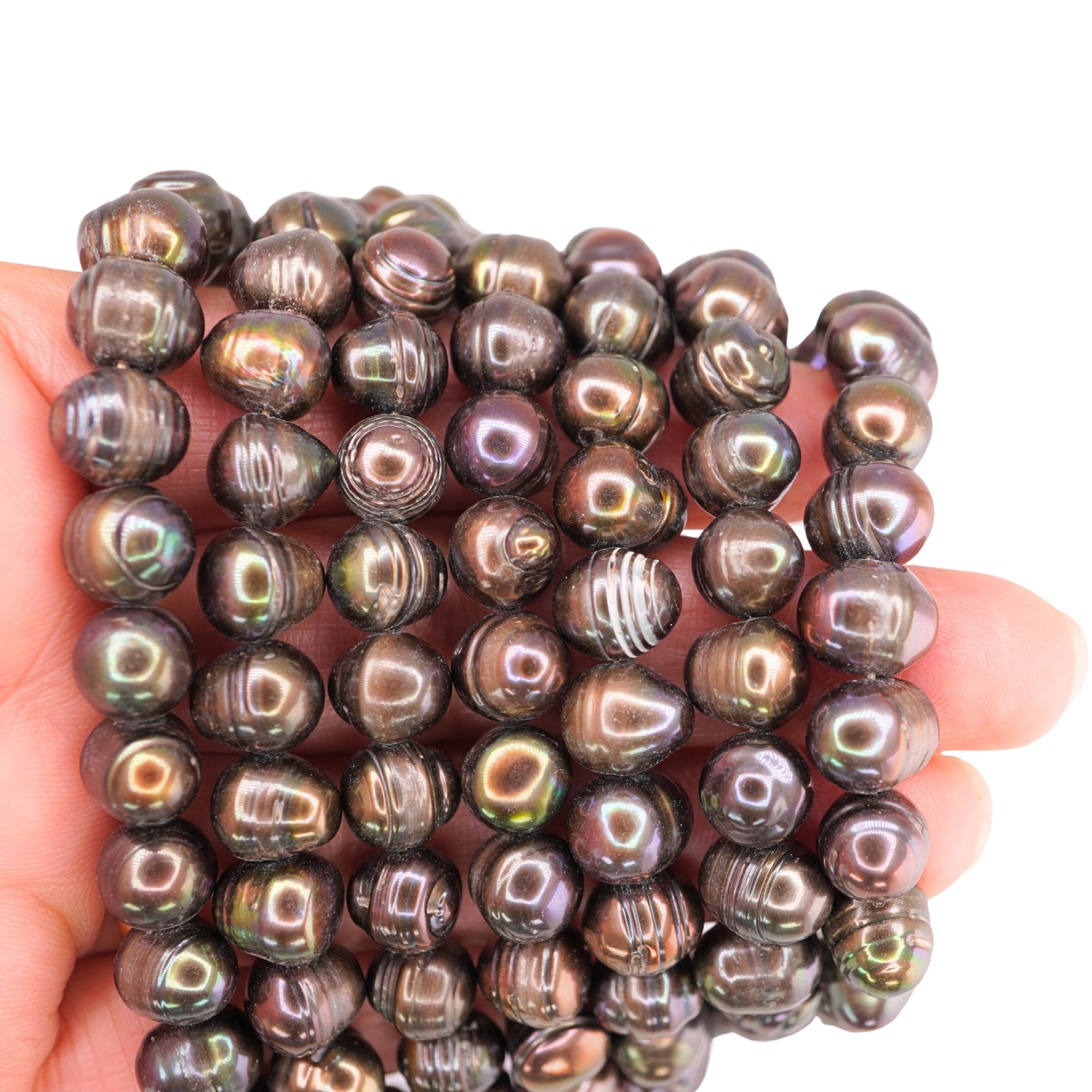 Peacock Potato Freshwater Pearls Beads