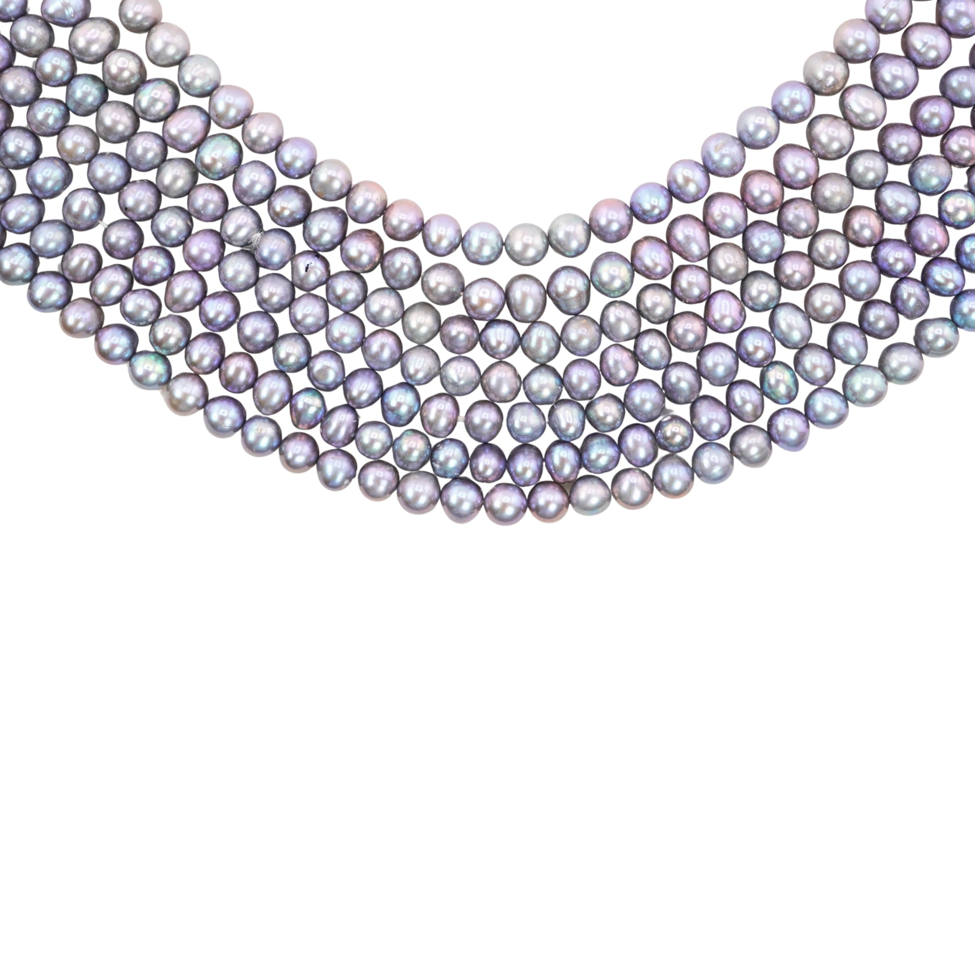 Violet Potato Freshwater Pearls Beads