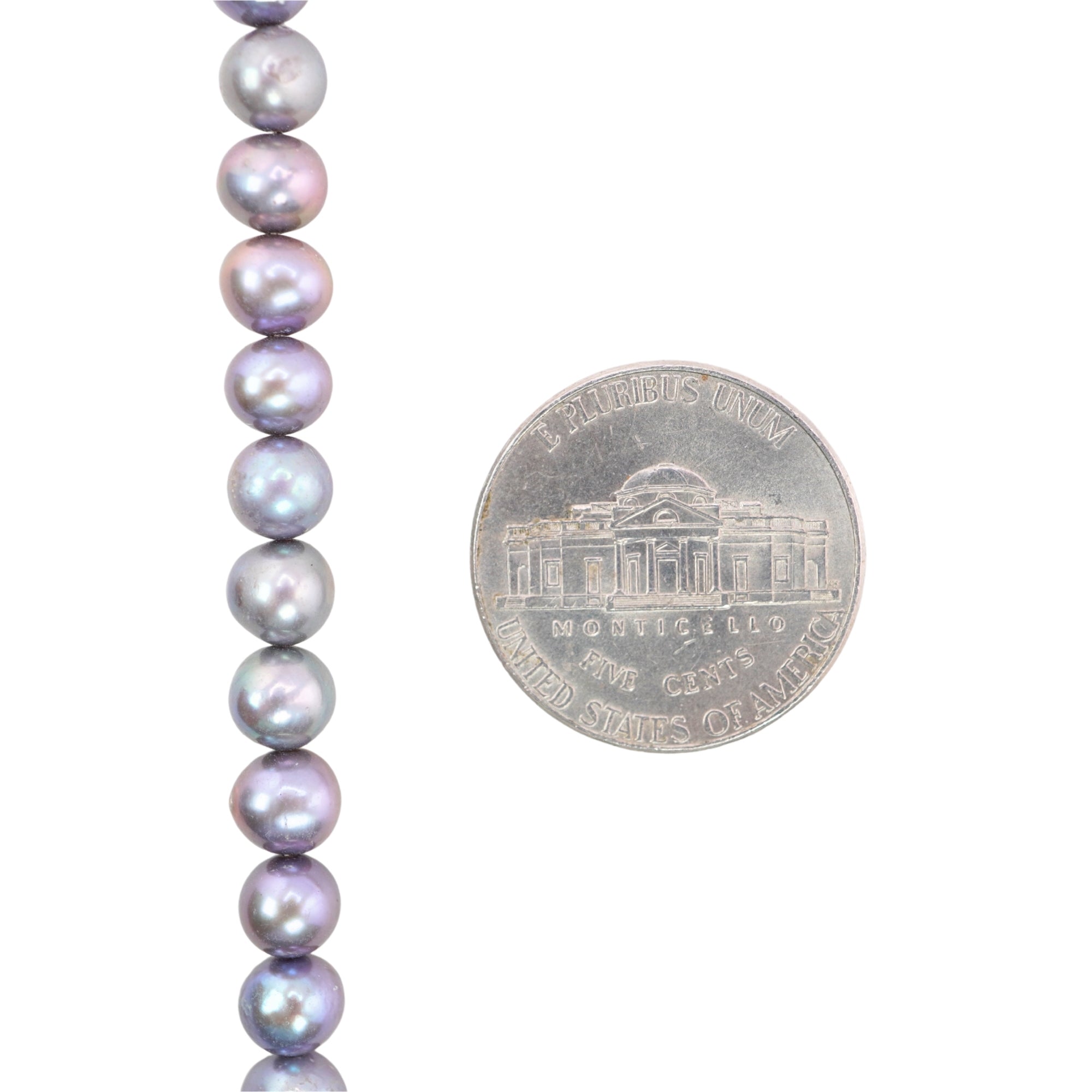 Violet Potato Freshwater Pearls Beads