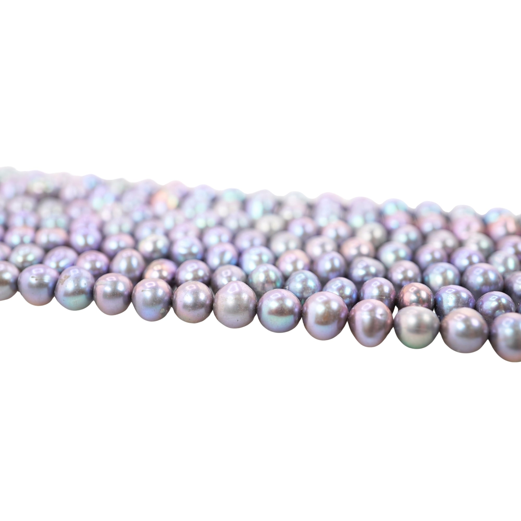 Violet Potato Freshwater Pearls Beads