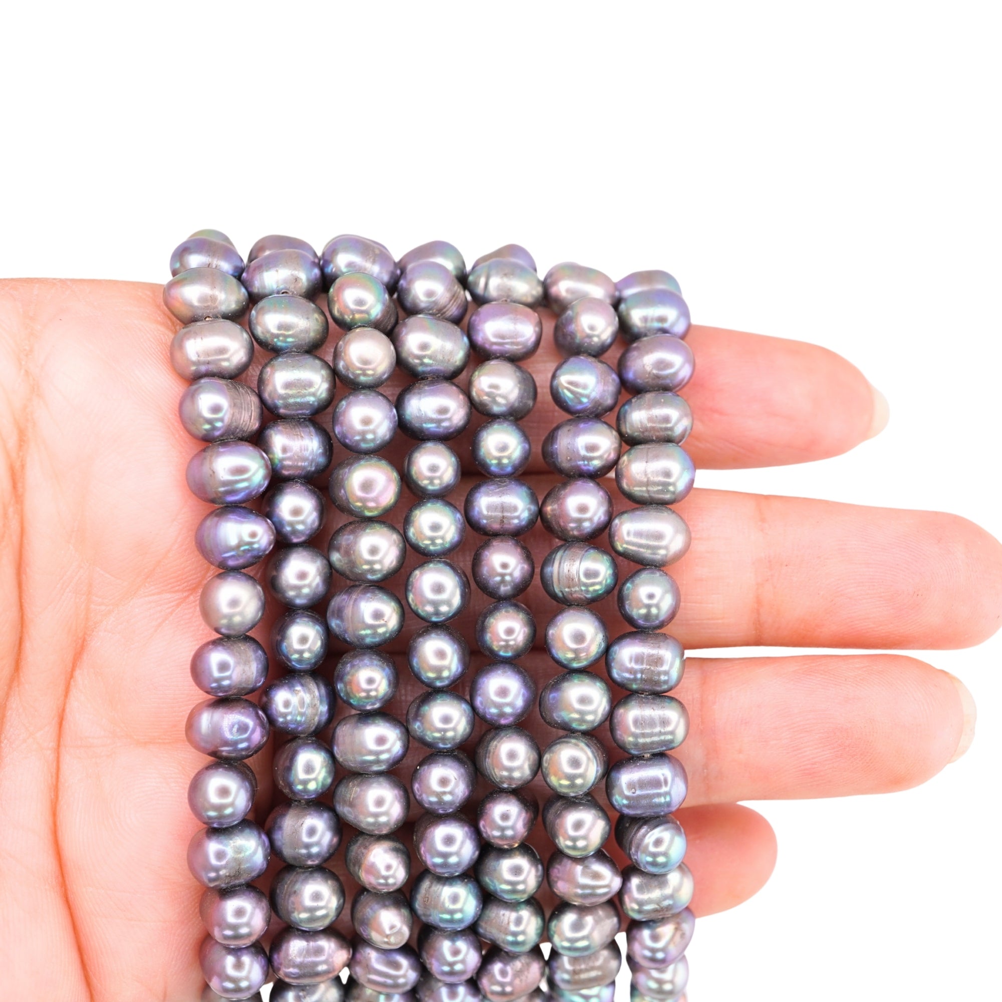 Peacock Potato Freshwater Pearls Beads