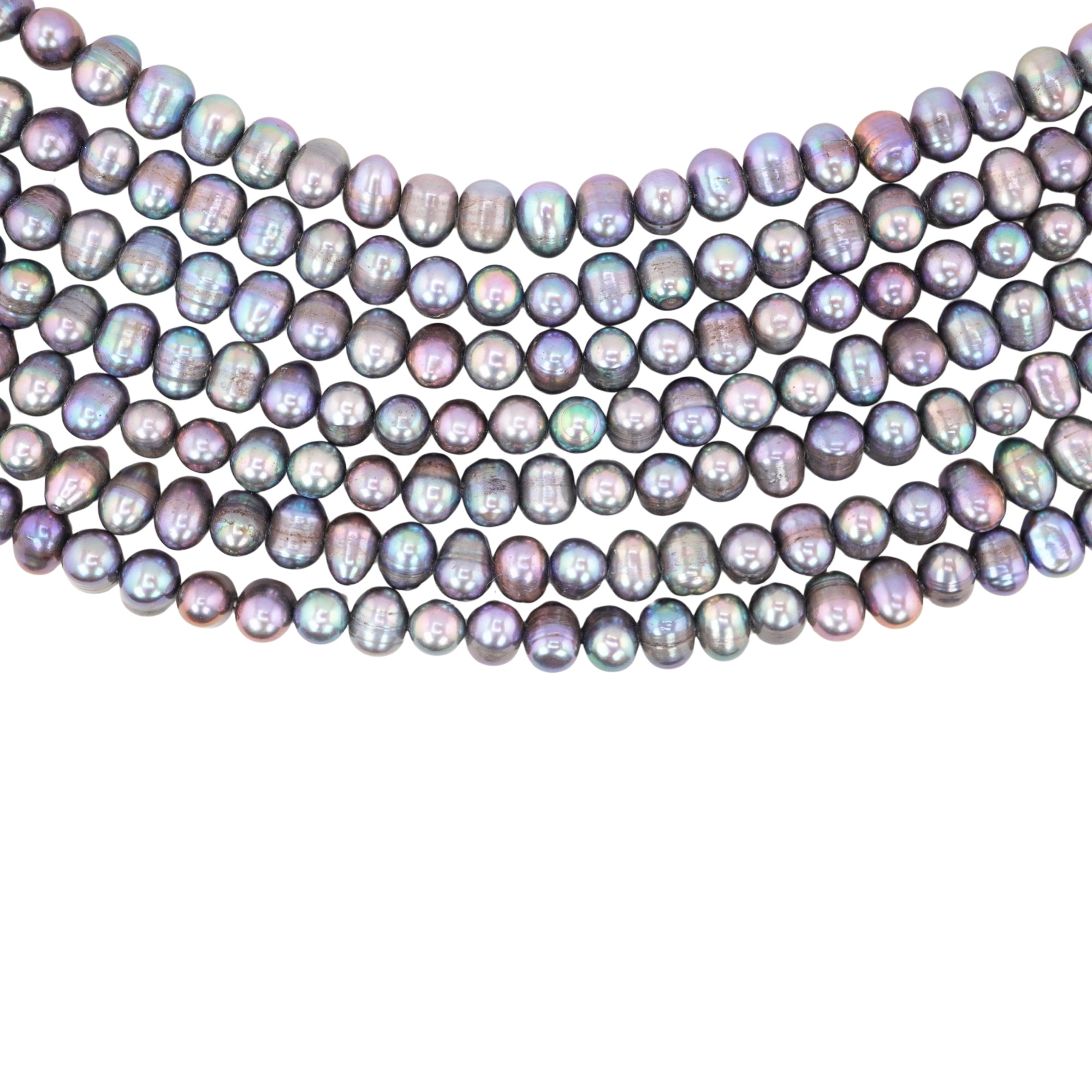 Peacock Potato Freshwater Pearls Beads