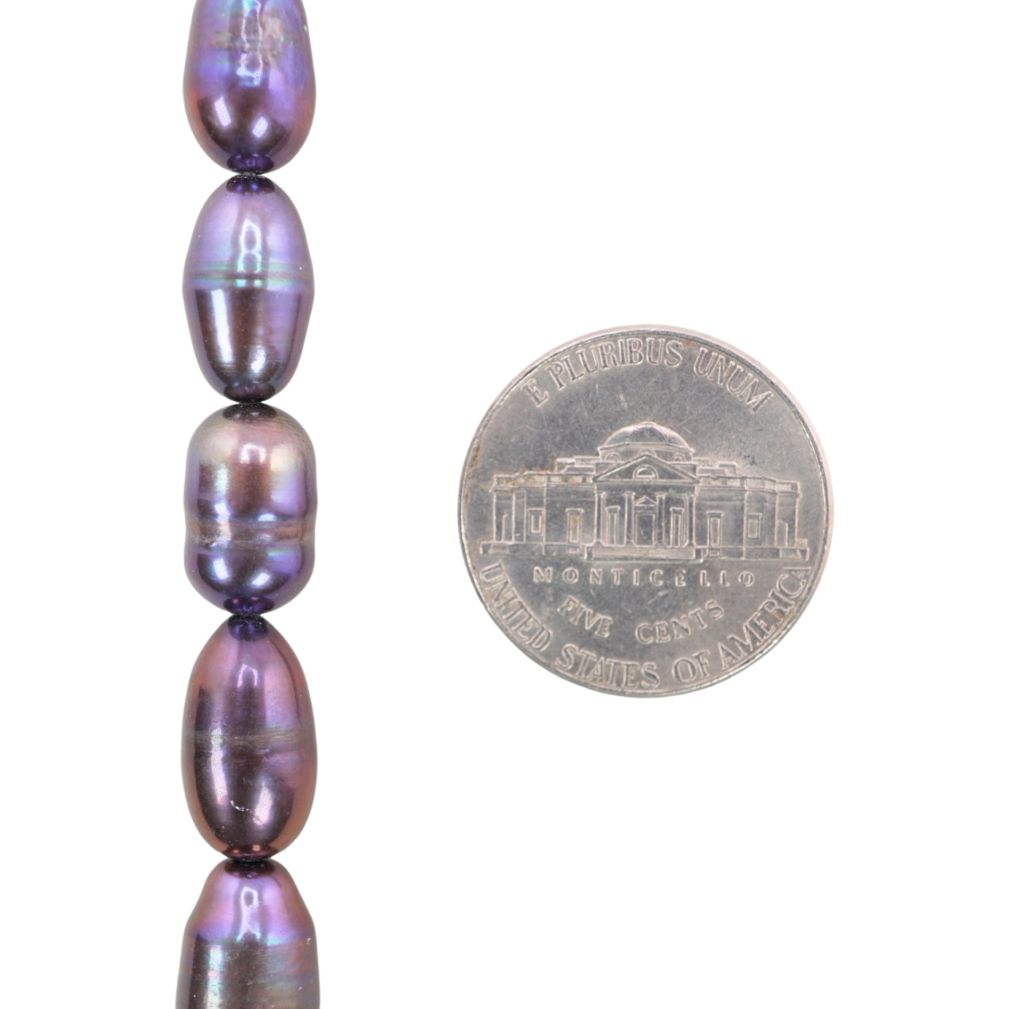 Peacock Rice Freshwater Pearls Beads