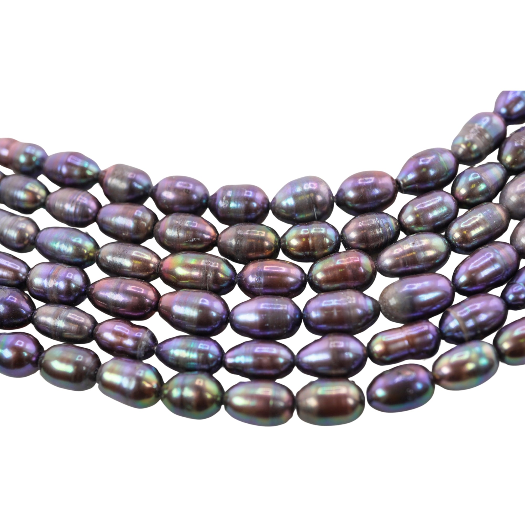 Peacock Rice Freshwater Pearls Beads