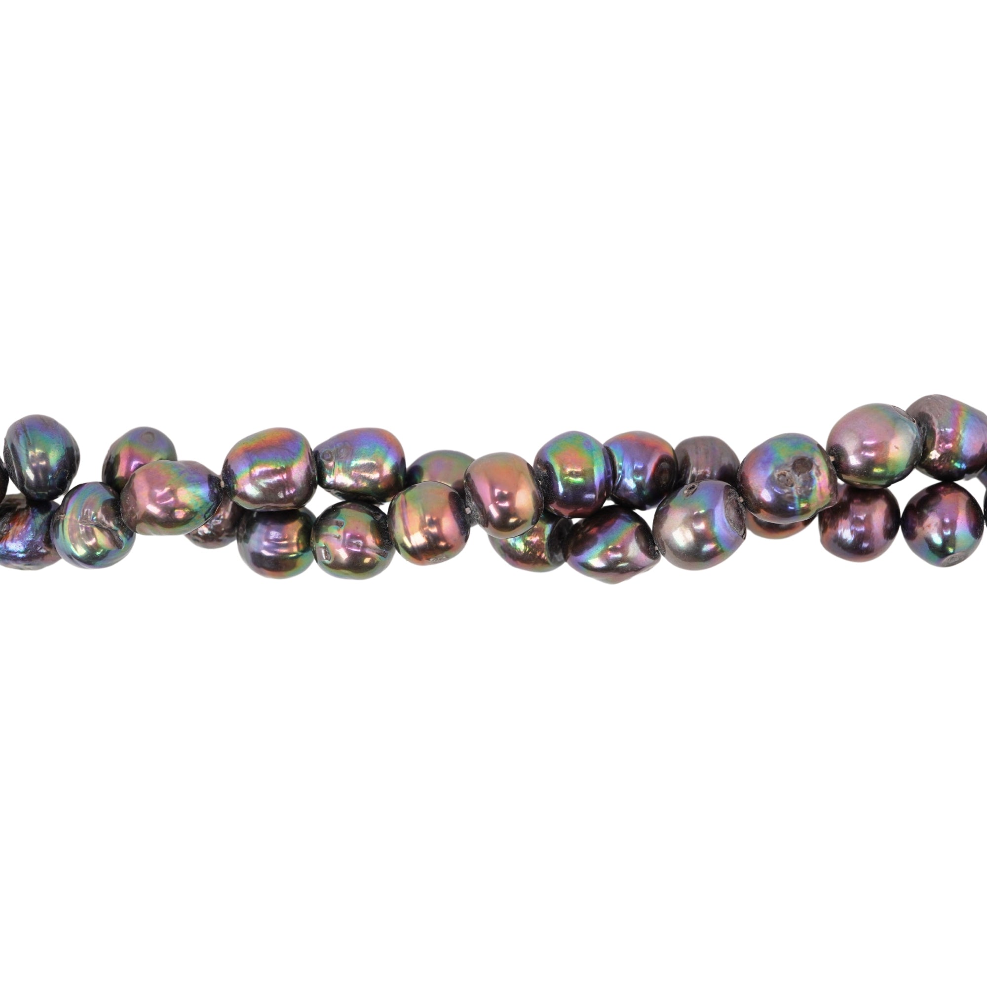 Peacock Freshwater Pearls Beads Strand