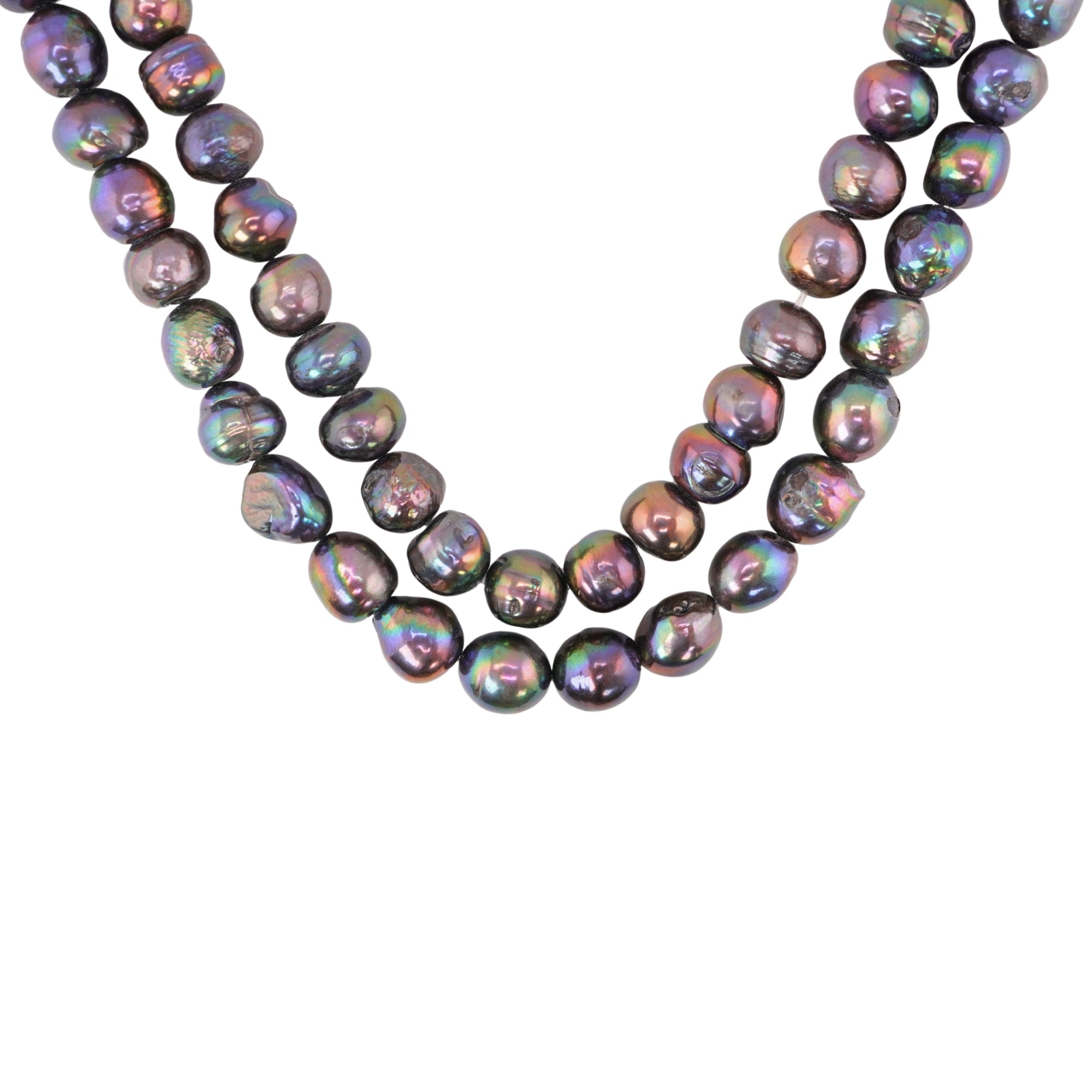 Peacock Freshwater Pearls Beads Strand