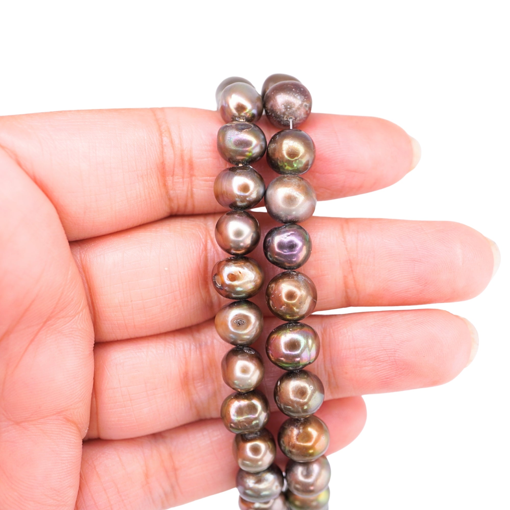 Near Round Freshwater Pearls Beads