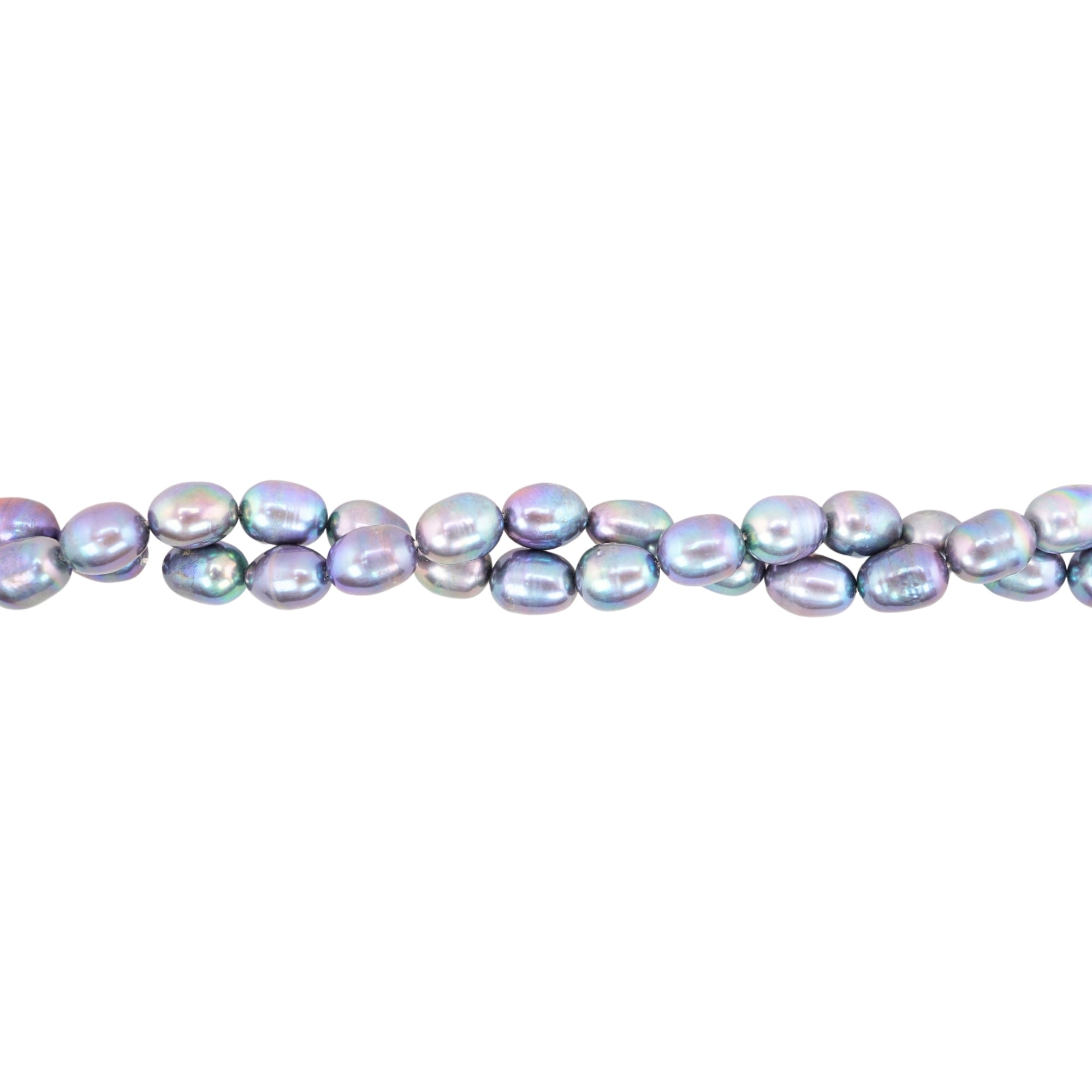 Peacock Oval Freshwater Pearls Beads
