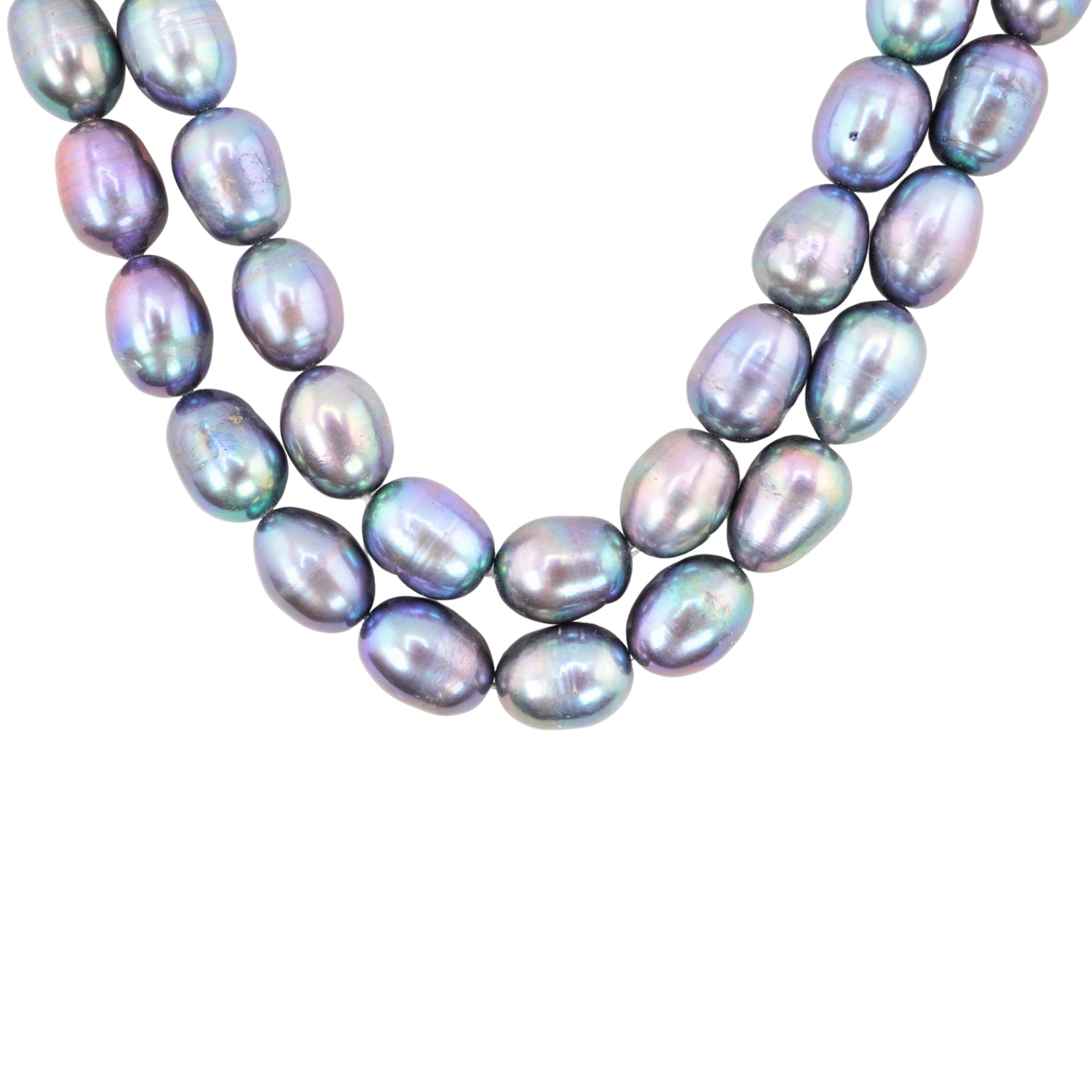 Peacock Oval Freshwater Pearls Beads