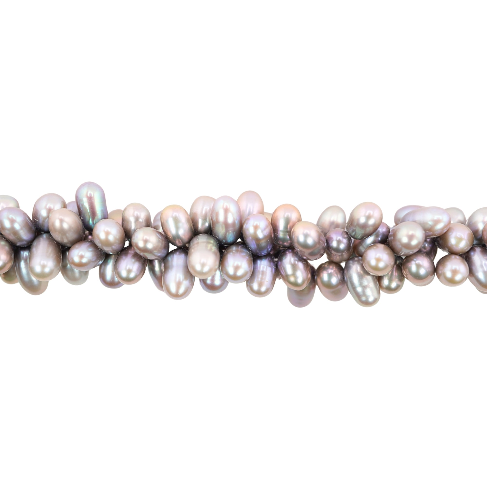 Peacock Oval Freshwater Pearls Beads
