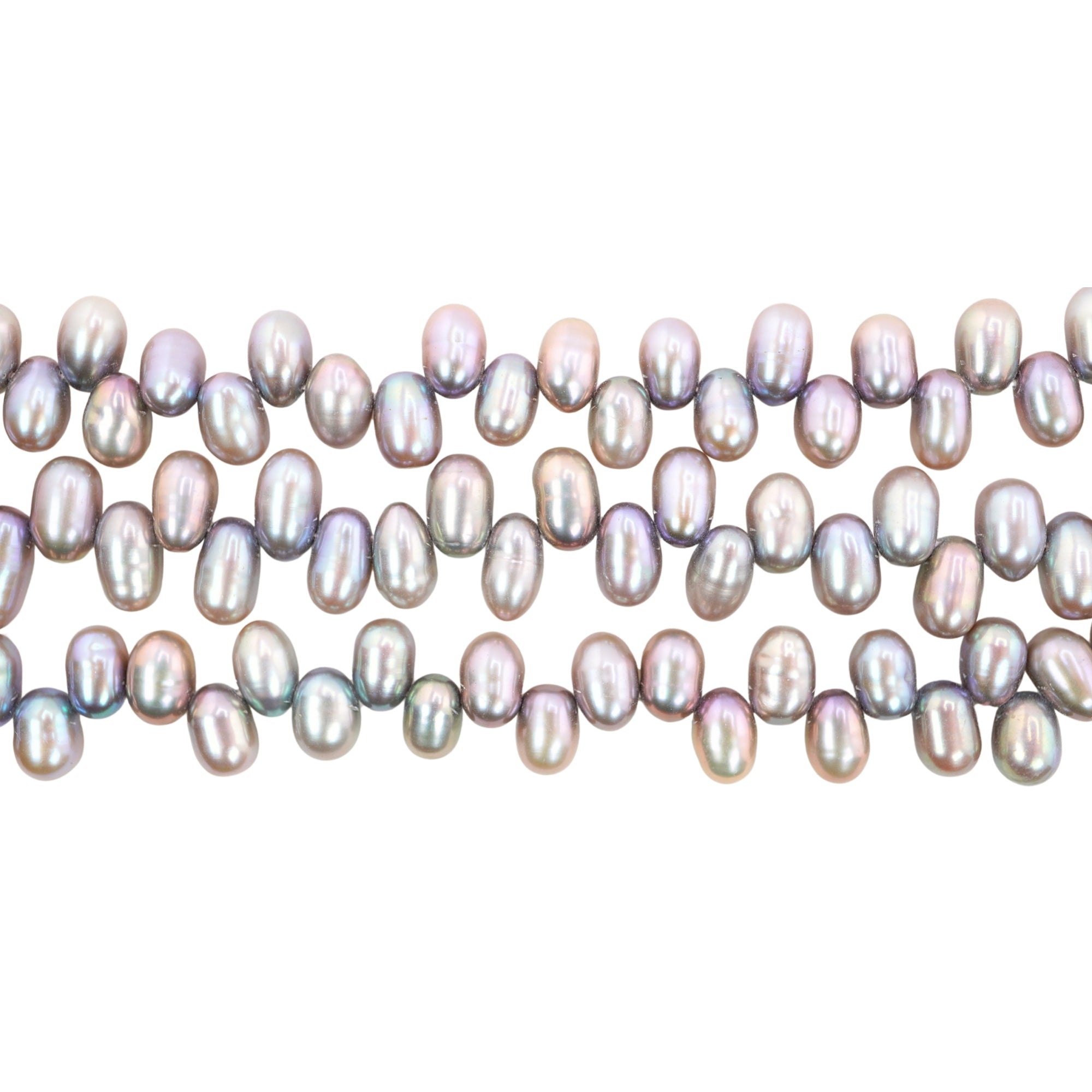 Peacock Oval Freshwater Pearls Beads