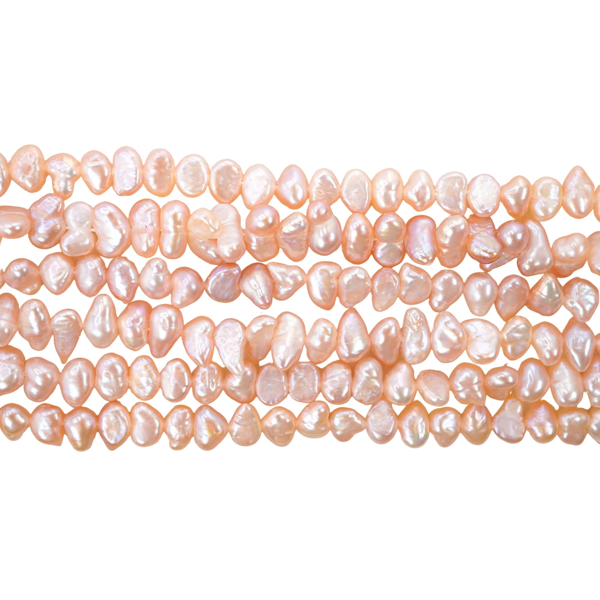 Melon Baroque Freshwater Pearls Beads