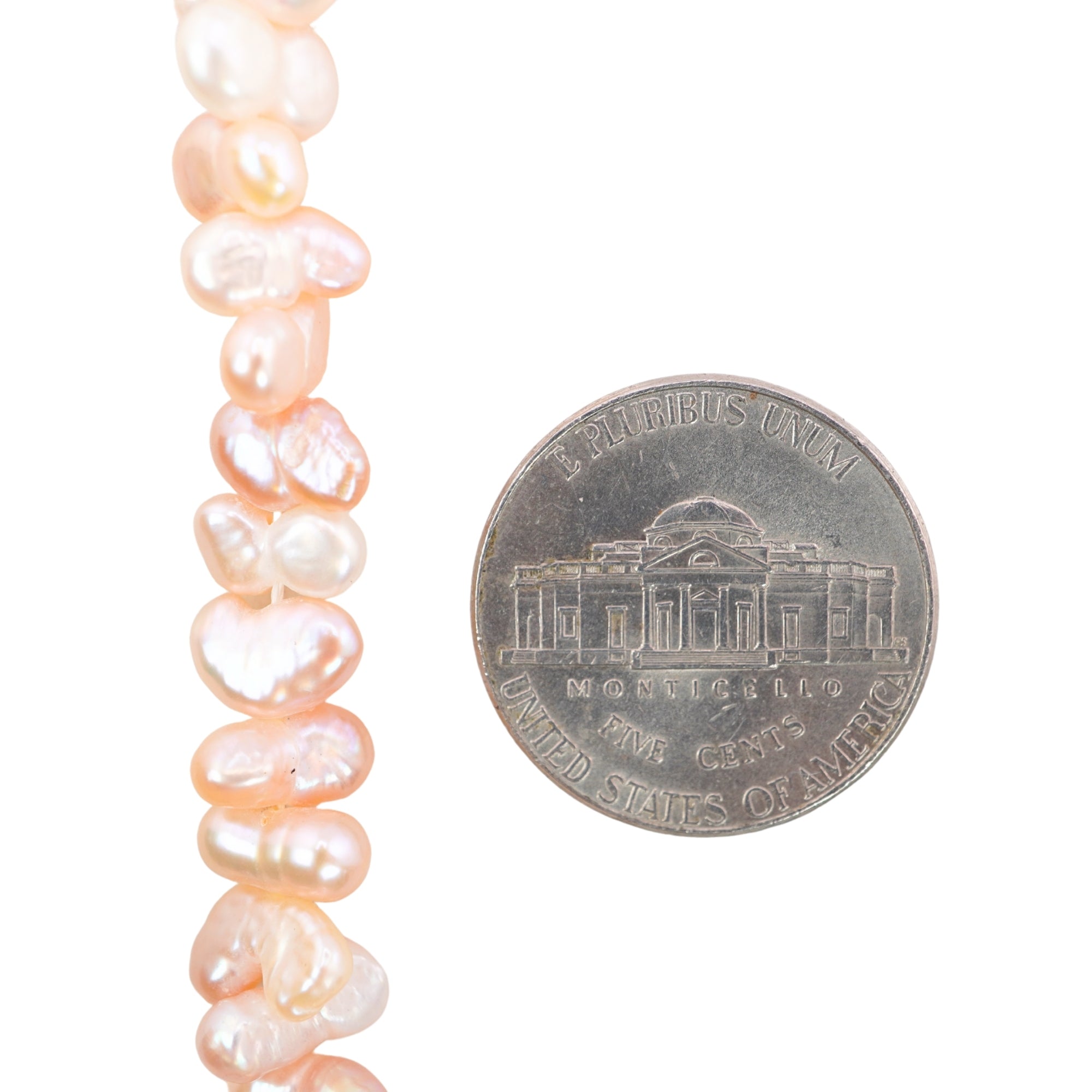 Melon Baroque Freshwater Pearls Beads