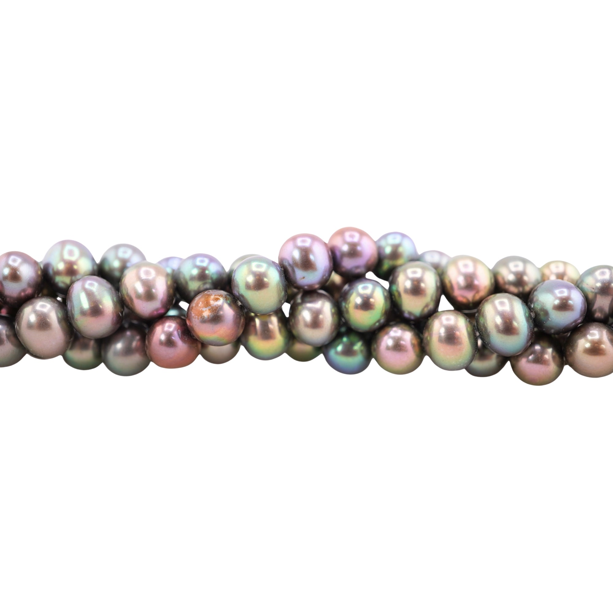 Peacock Oval Freshwater Pearls Beads
