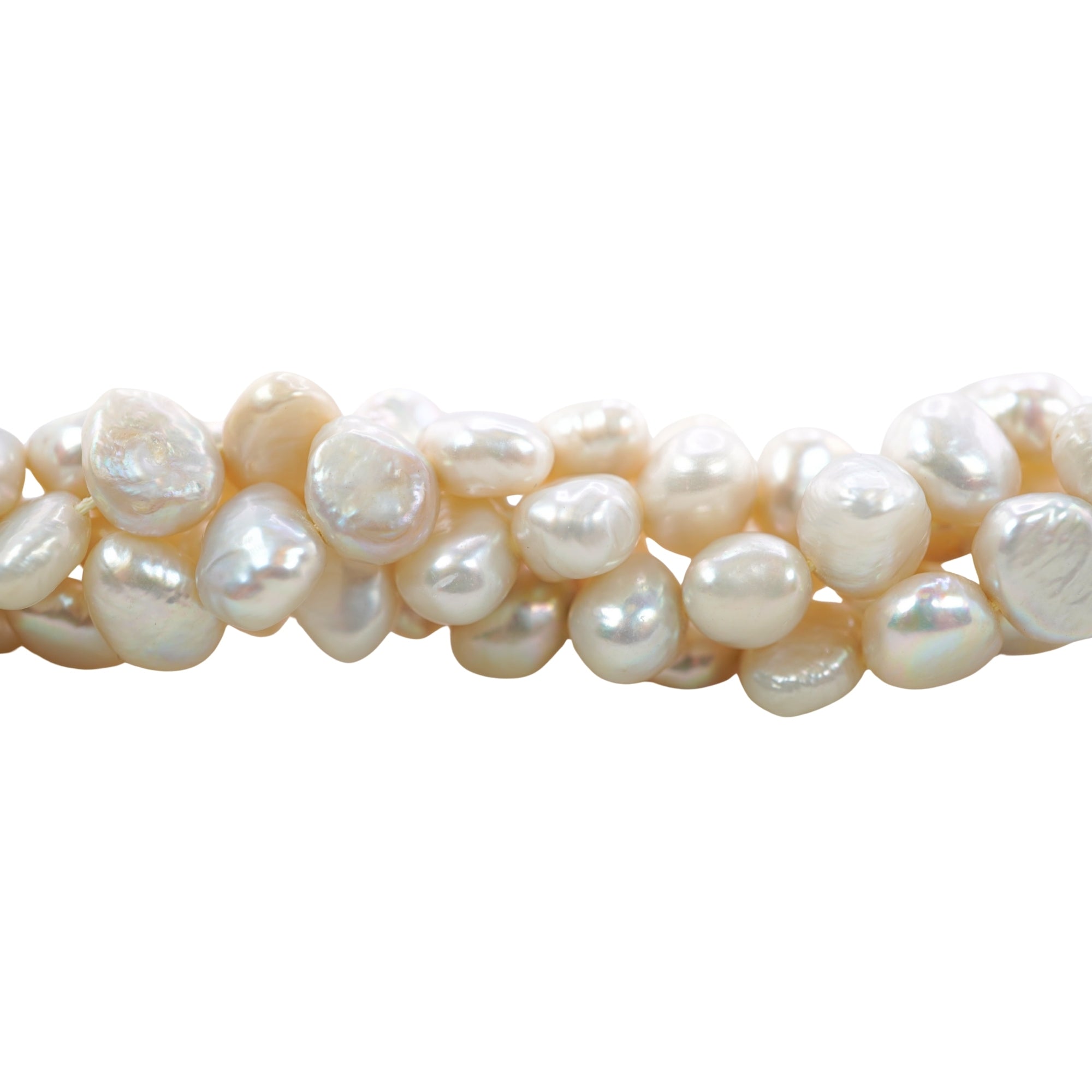 Gray Baroque Freshwater Pearls Beads