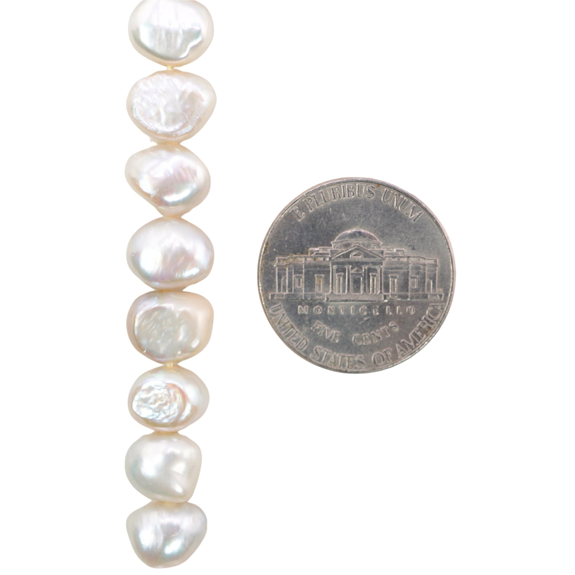 Gray Baroque Freshwater Pearls Beads