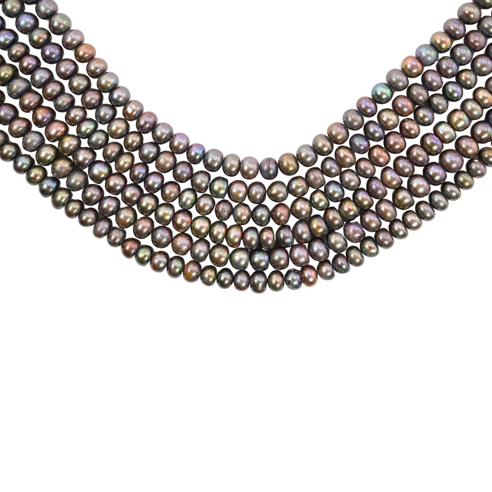Peacock Potato Freshwater Pearls Beads