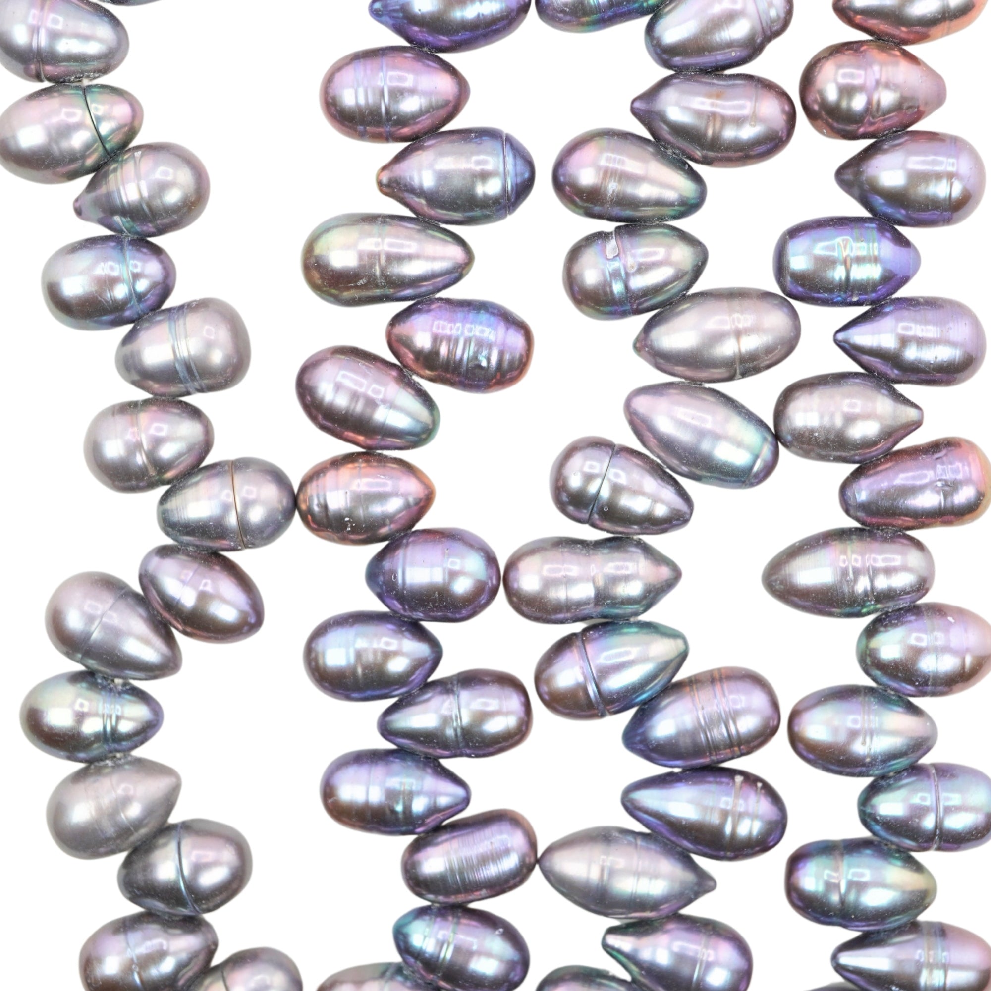 Peacock Oval Freshwater Pearls Beads