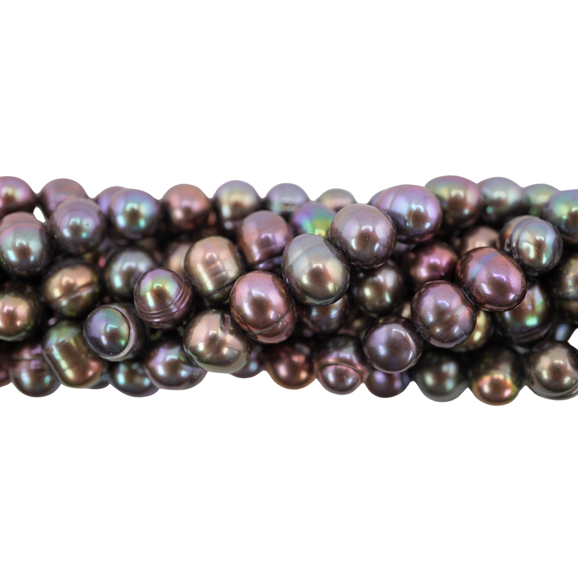 Peacock Potato Freshwater Pearls Beads