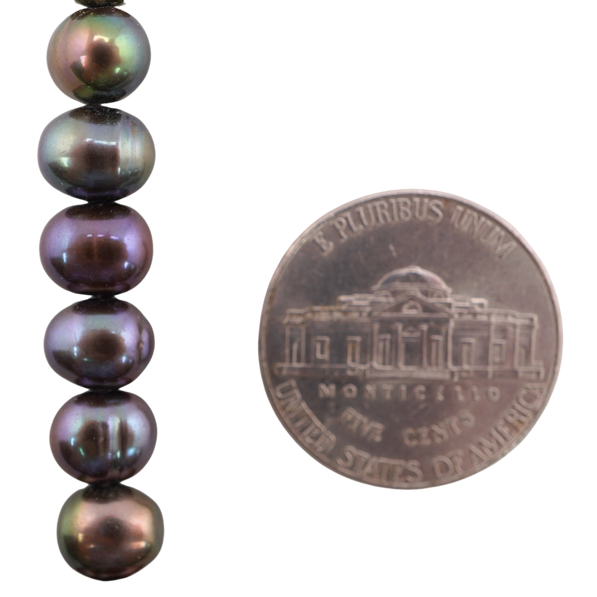 Peacock Potato Freshwater Pearls Beads