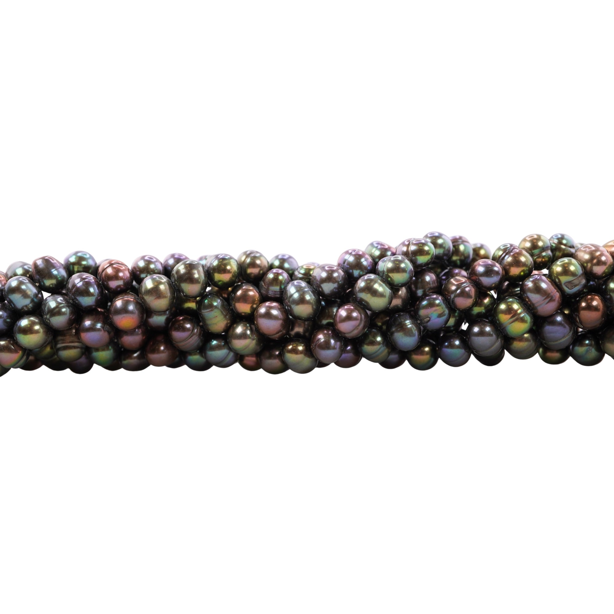 Peacock Potato Freshwater Pearls Beads
