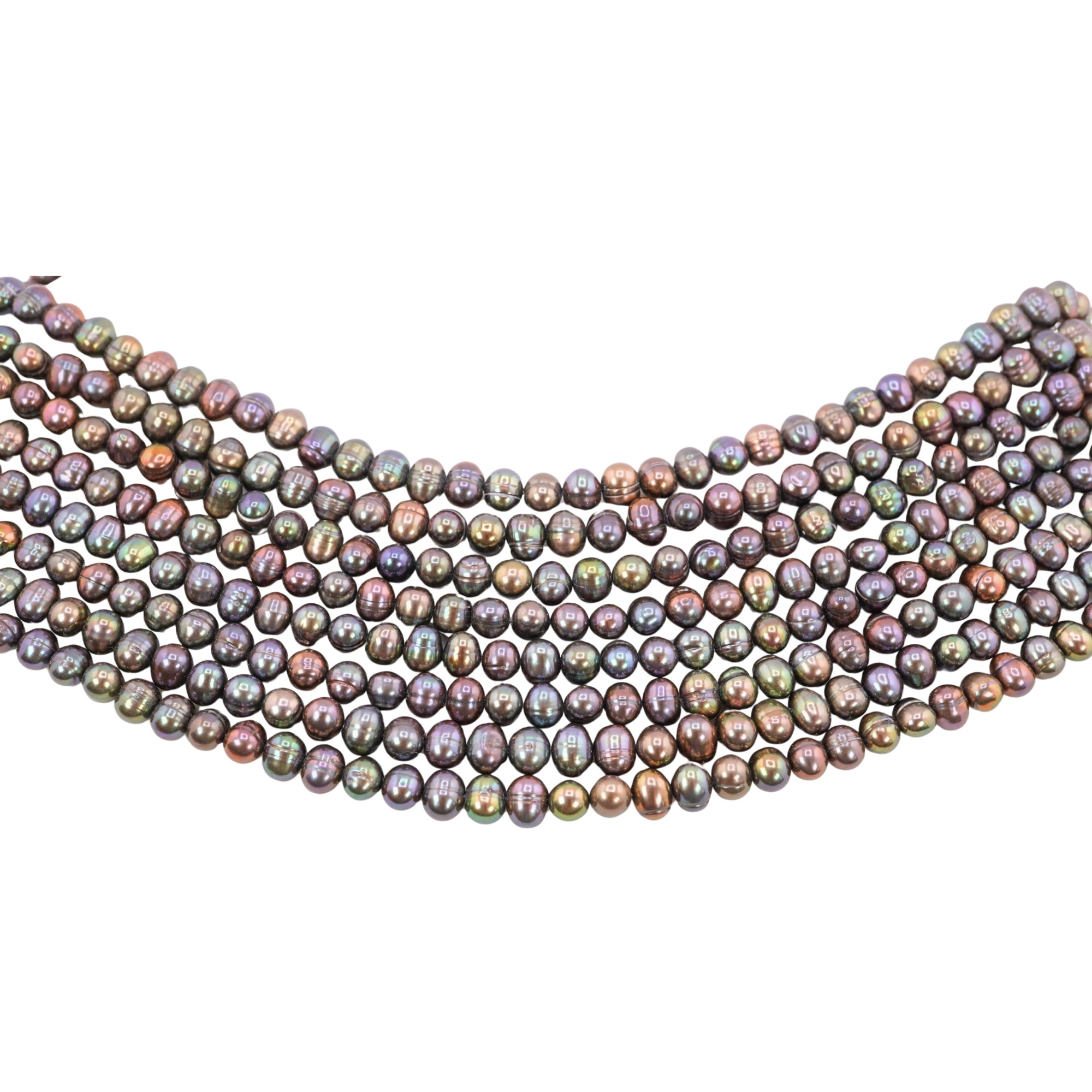 Peacock Potato Freshwater Pearls Beads