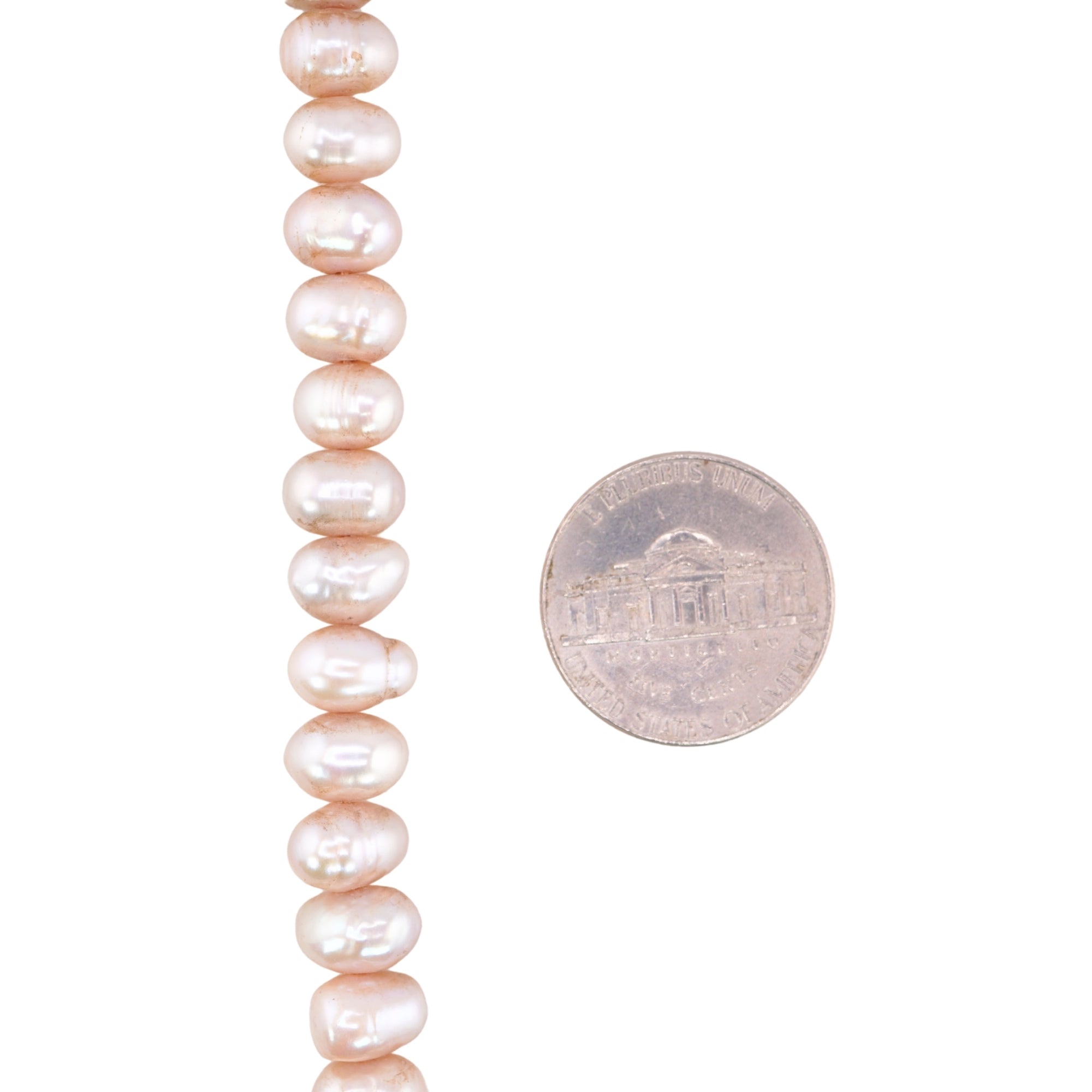 Champagne Gray Baroque Freshwater Pearls Beads