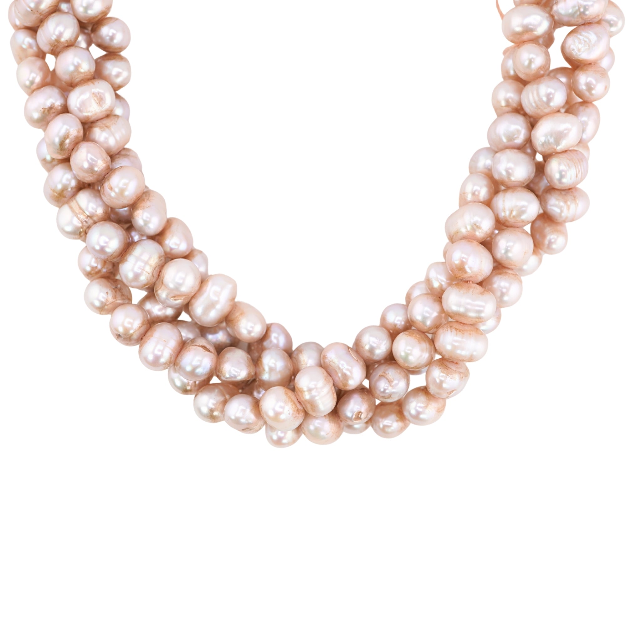 Champagne Gray Baroque Freshwater Pearls Beads