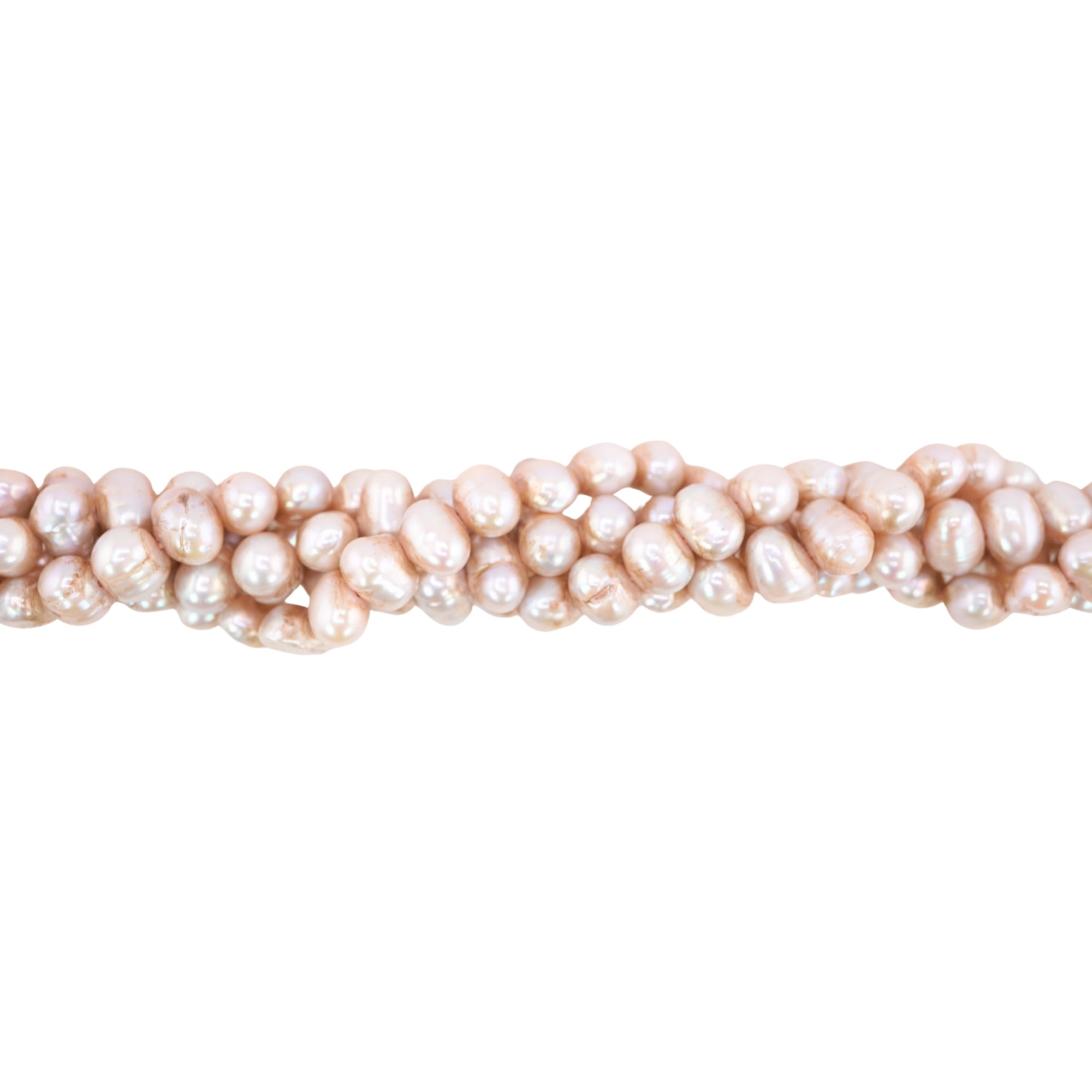 Champagne Gray Baroque Freshwater Pearls Beads