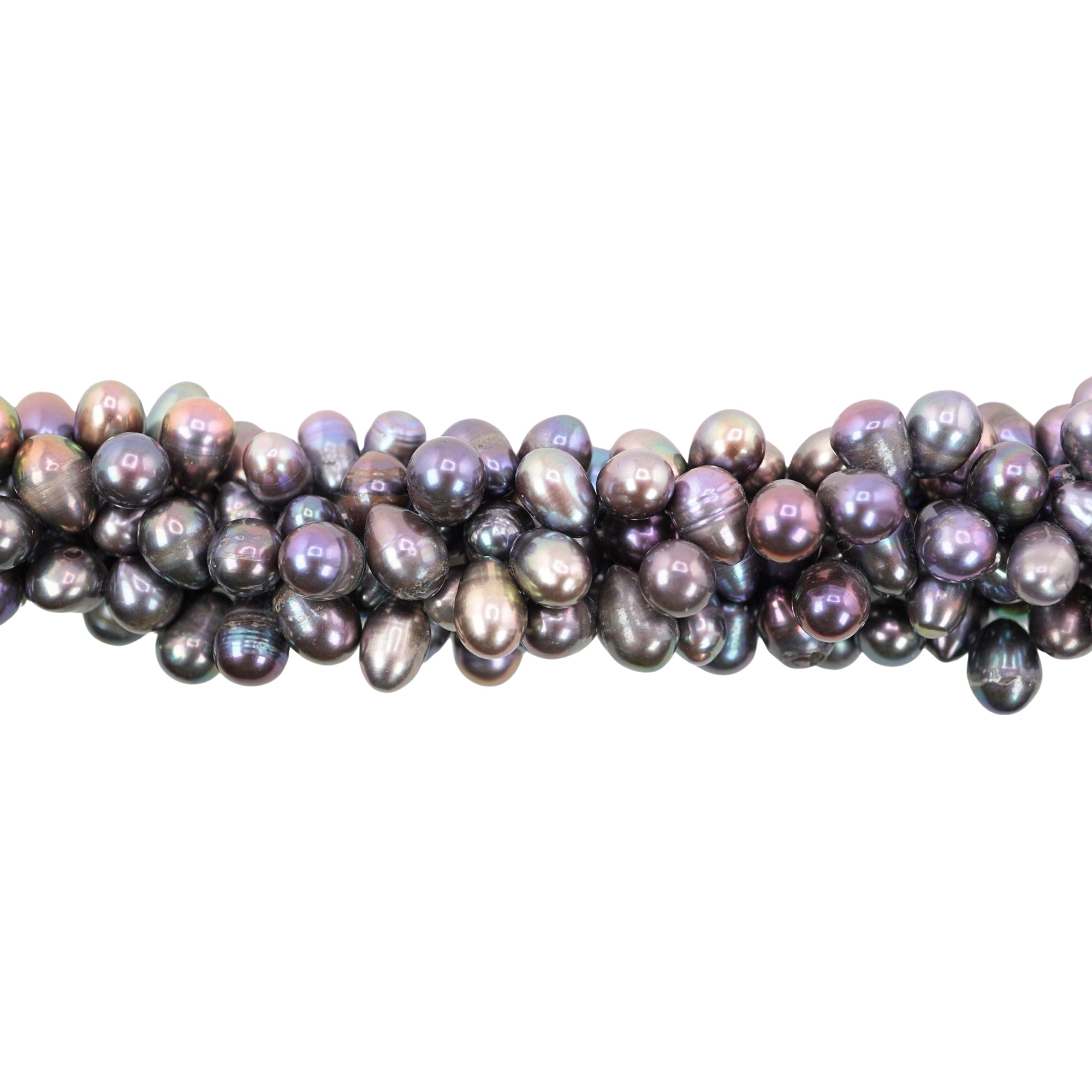 Peacock Oval Freshwater Pearls Beads