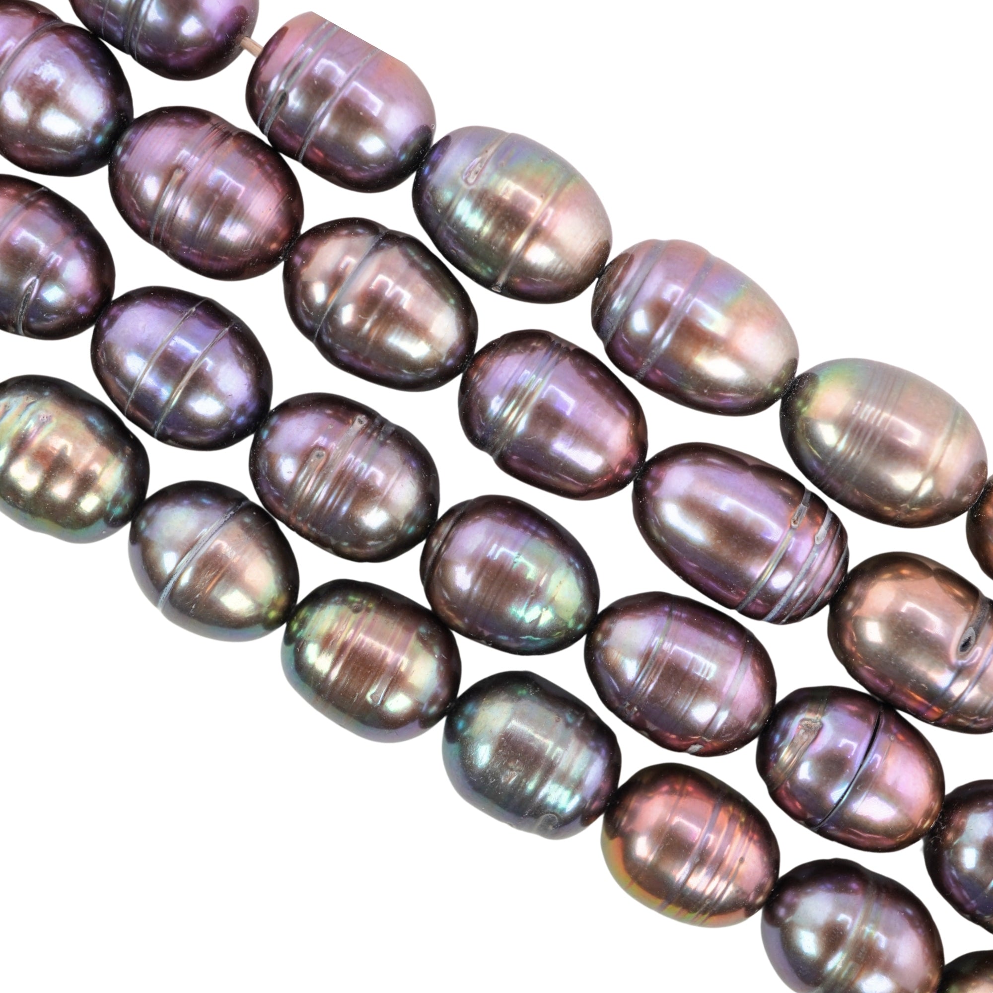 Peacock Oval Freshwater Pearls Beads