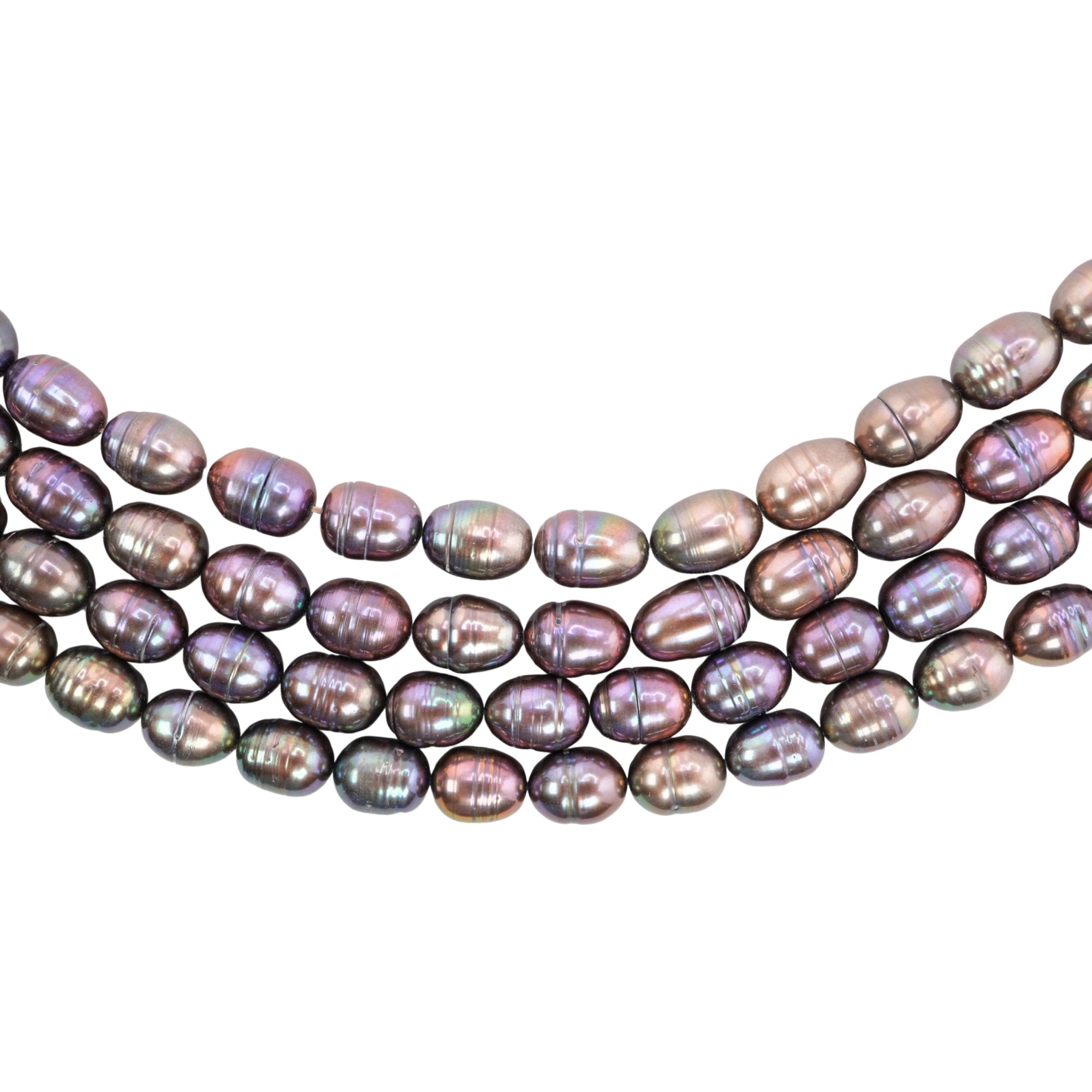 Peacock Oval Freshwater Pearls Beads
