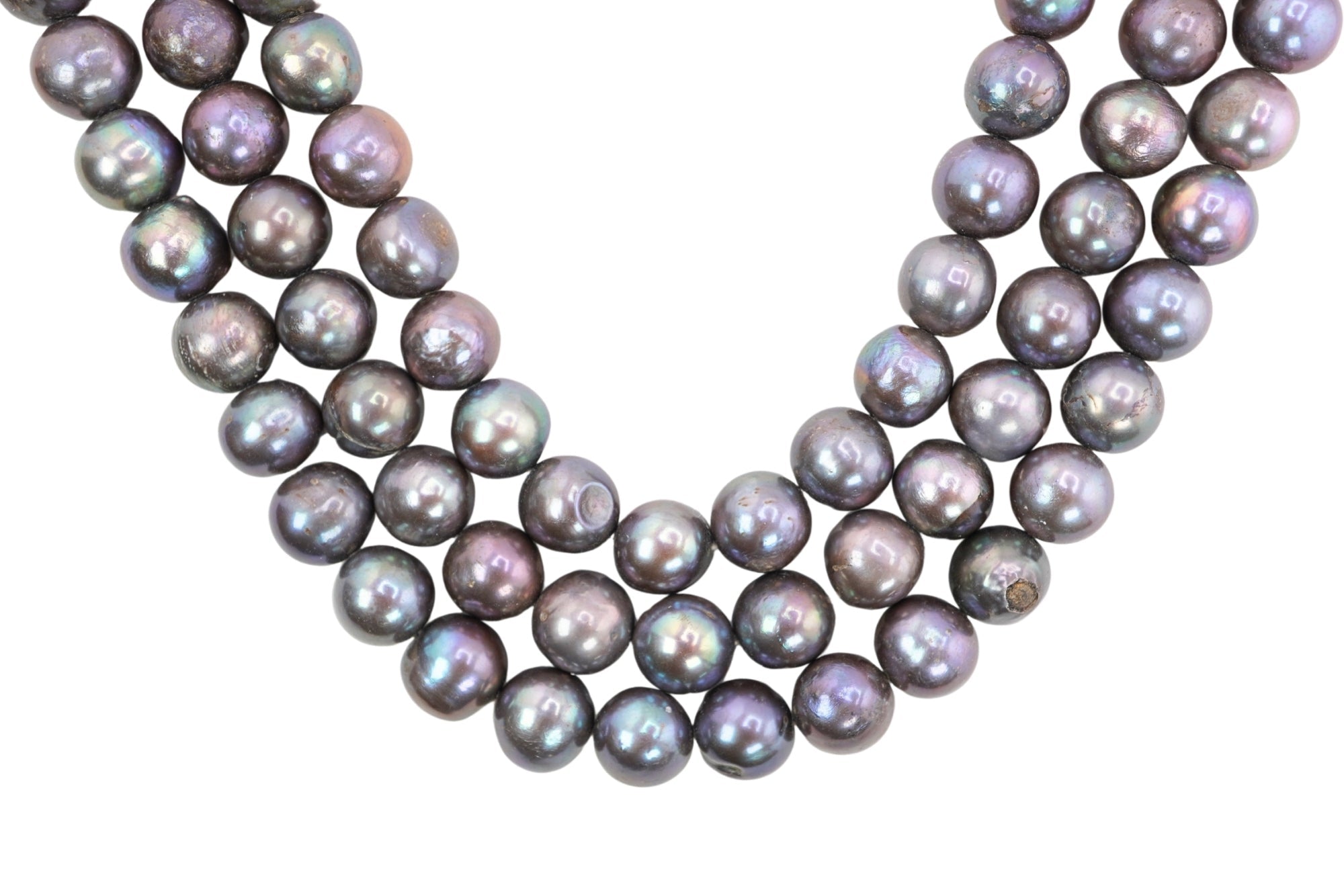 Peacock Round Freshwater Pearls Beads