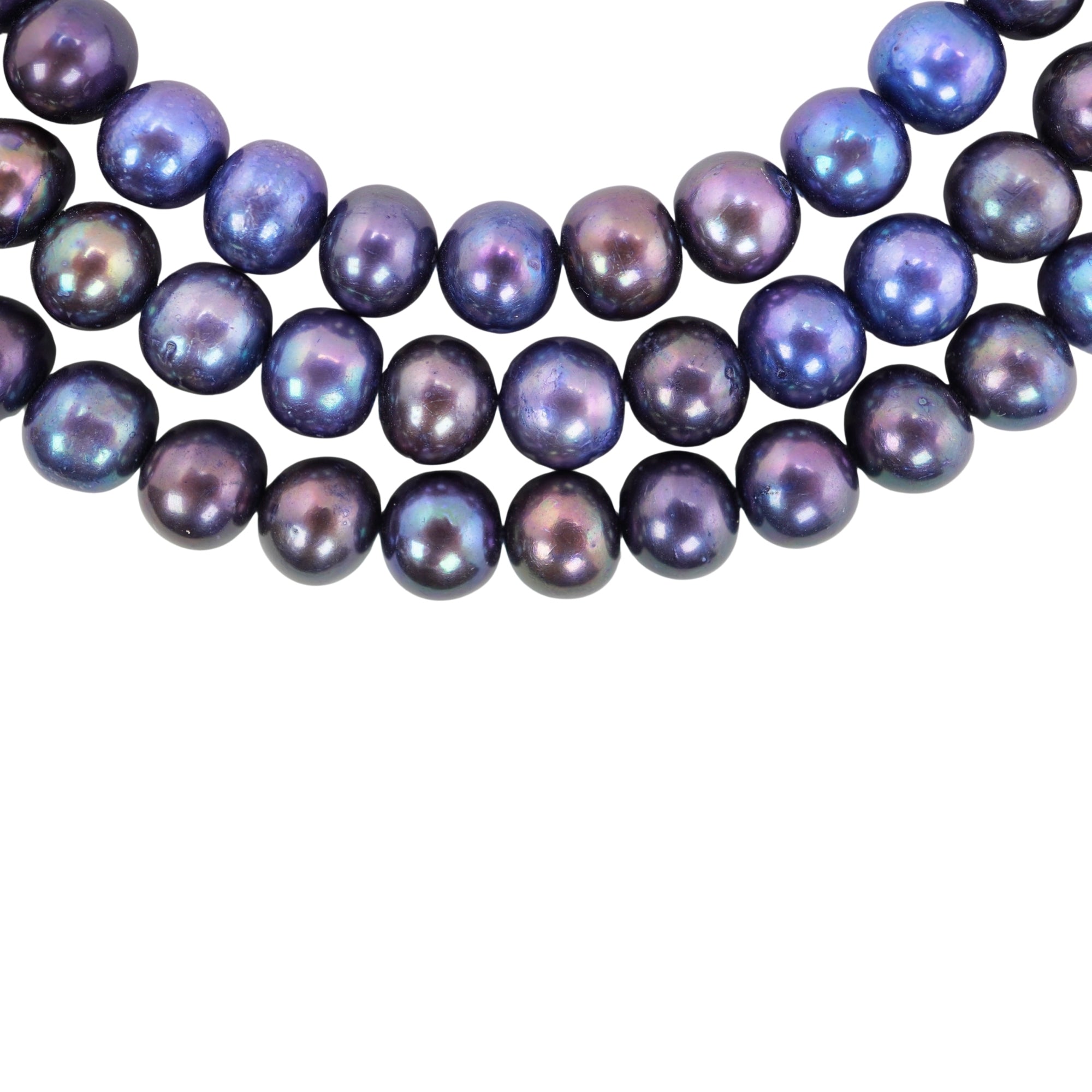 Peacock Oval Freshwater Pearls Beads