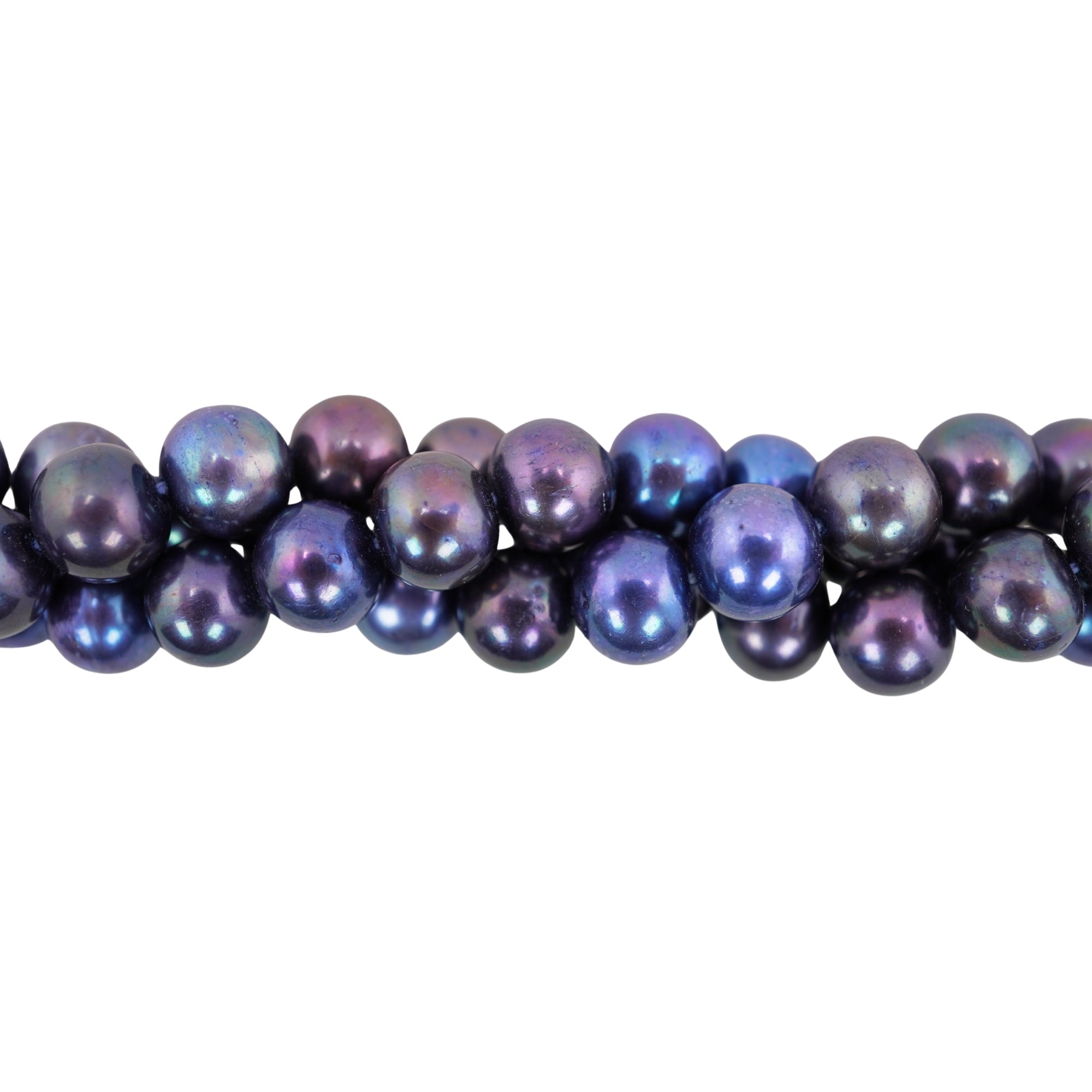 Peacock Oval Freshwater Pearls Beads