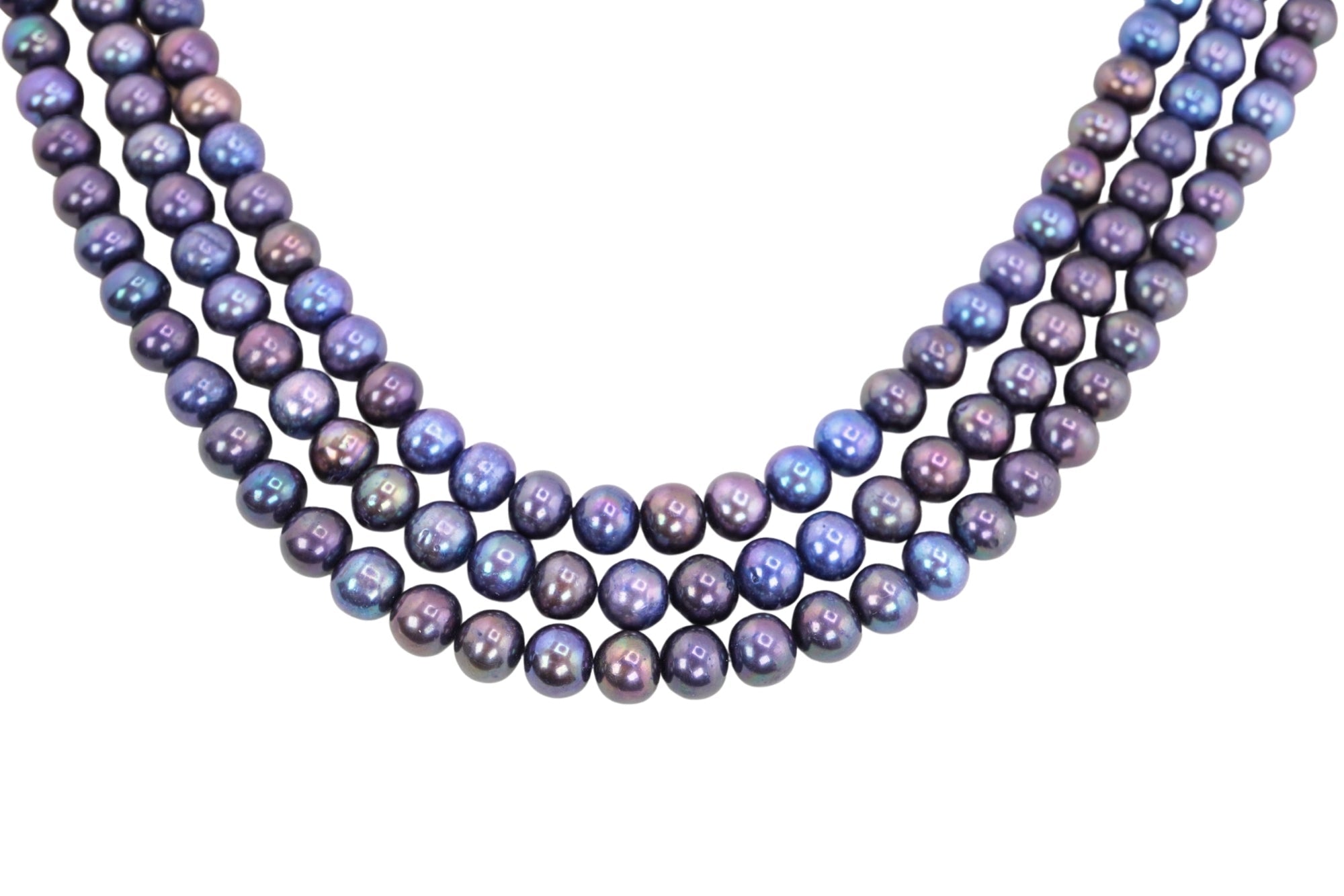 Peacock Oval Freshwater Pearls Beads