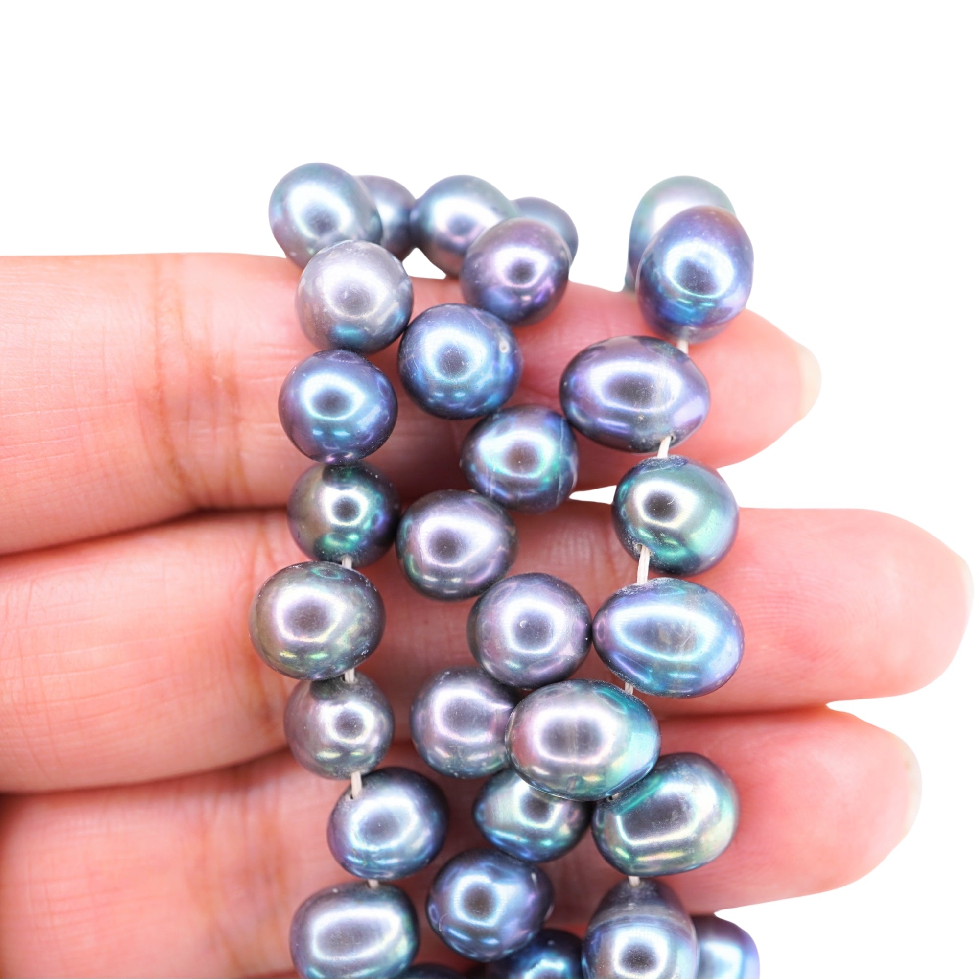 Peacock Potato Freshwater Pearls Beads