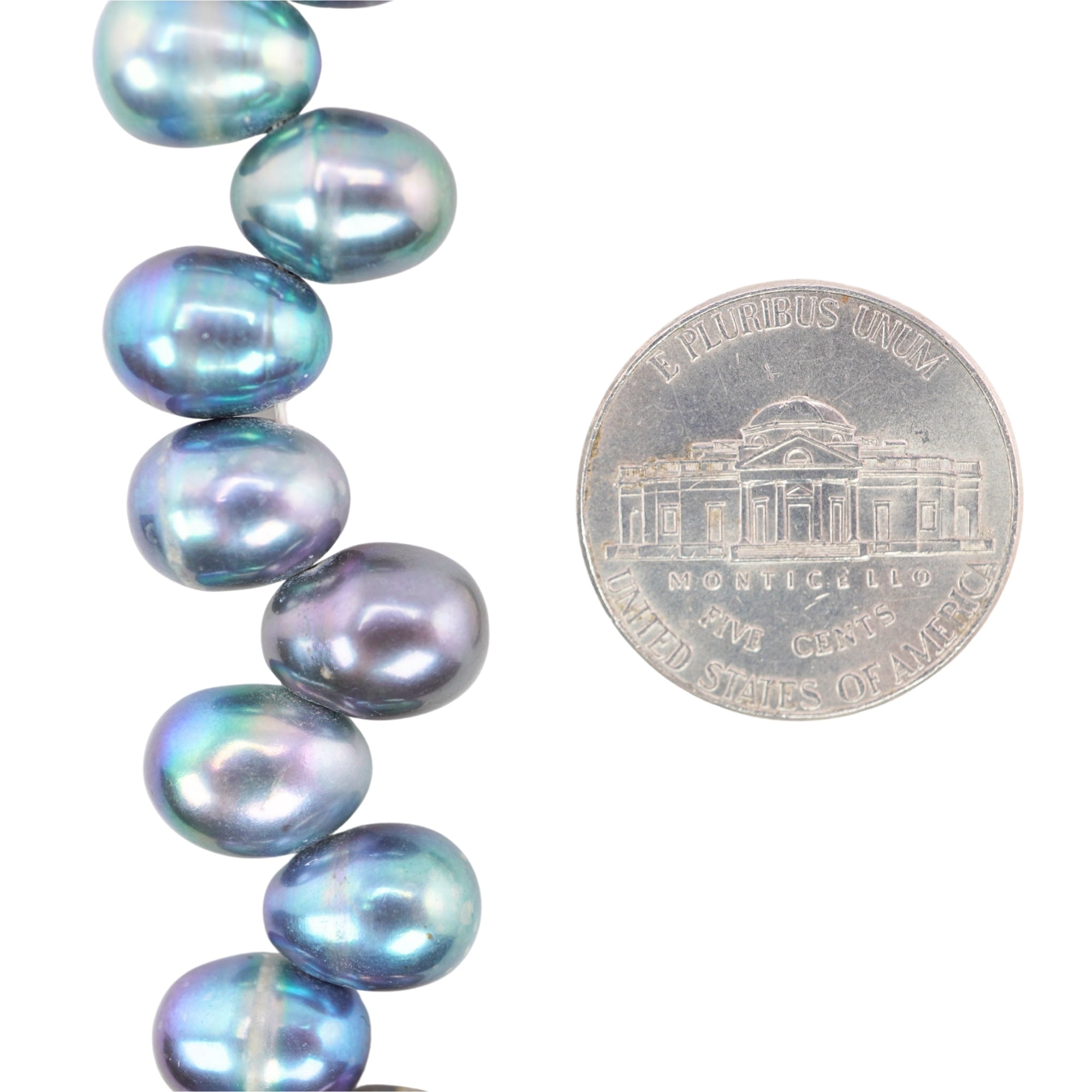 Peacock Potato Freshwater Pearls Beads