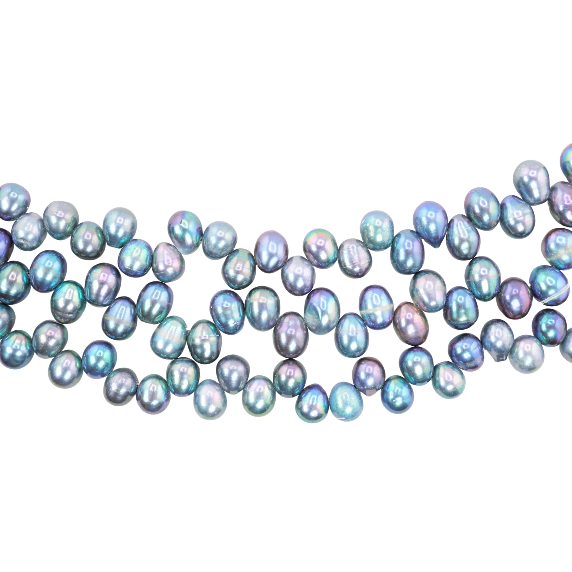 Peacock Potato Freshwater Pearls Beads