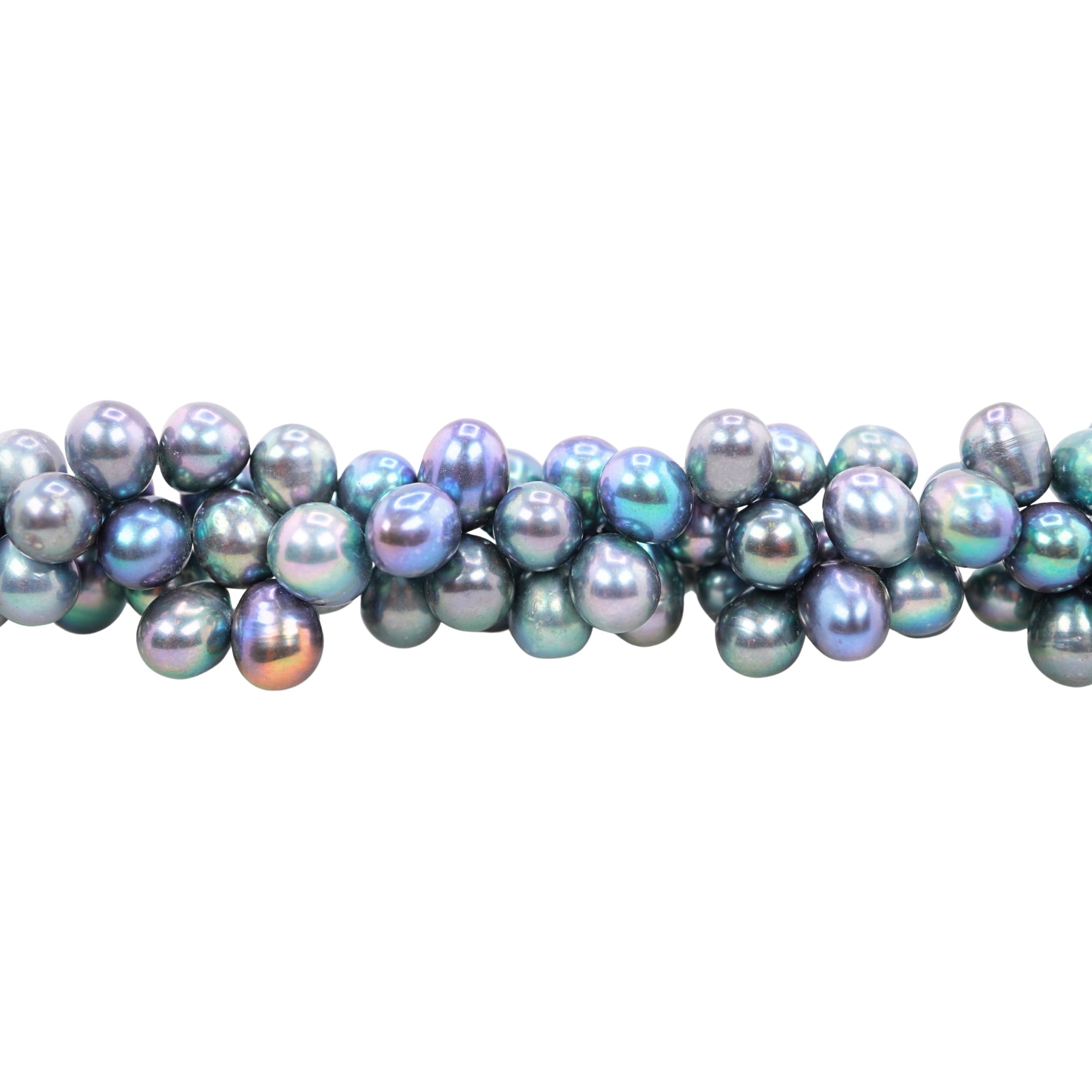 Peacock Potato Freshwater Pearls Beads