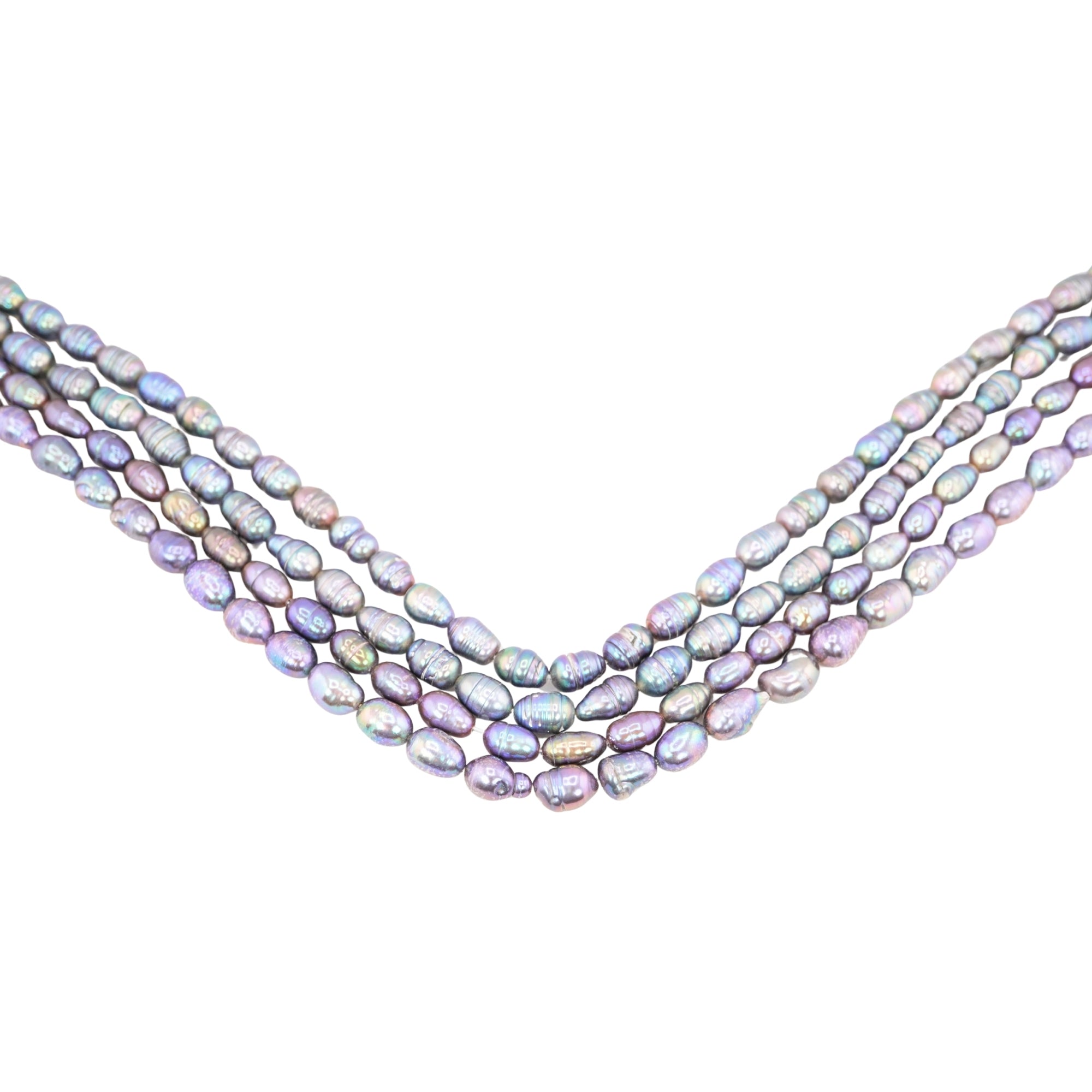 Peacock Oval Freshwater Pearls Beads
