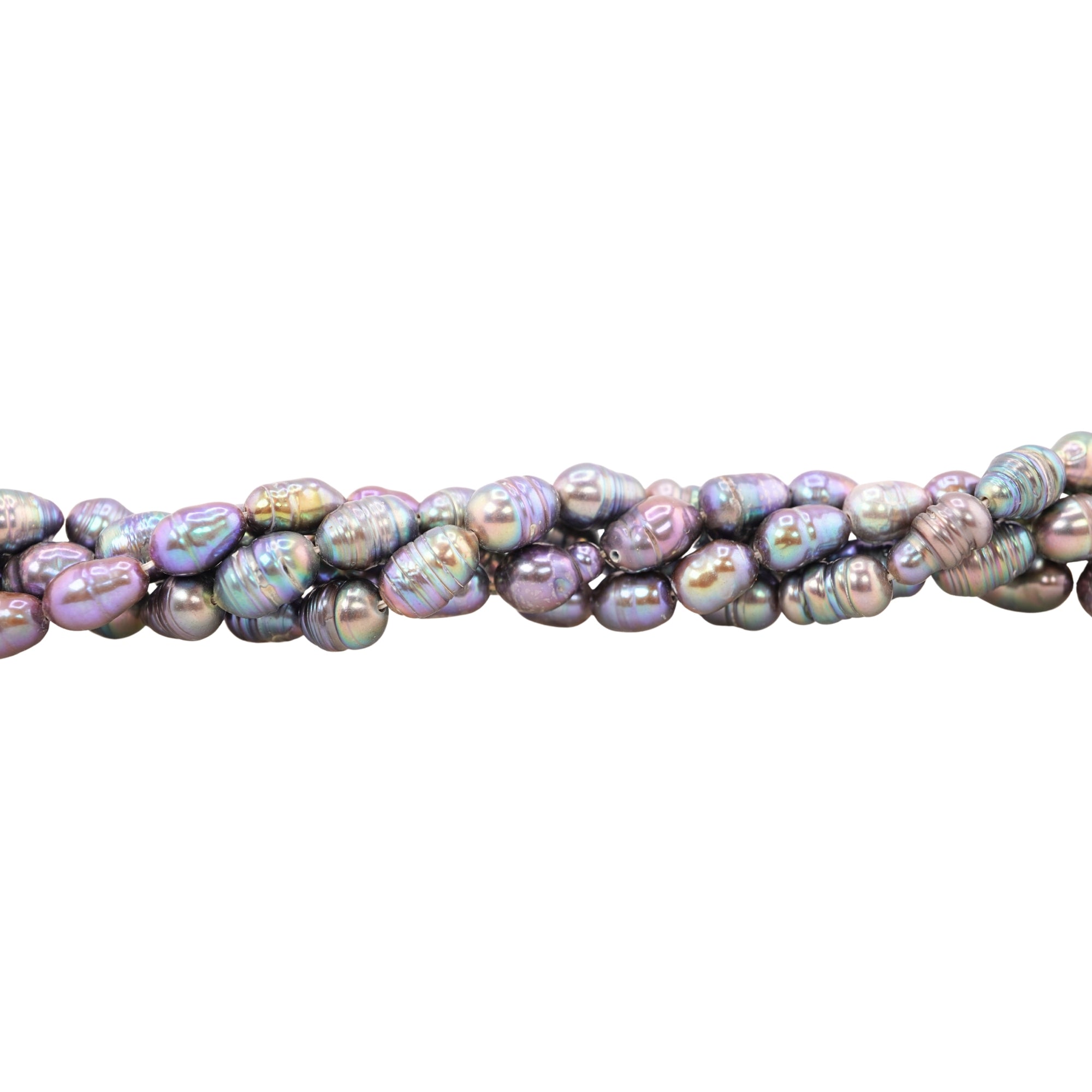 Peacock Oval Freshwater Pearls Beads