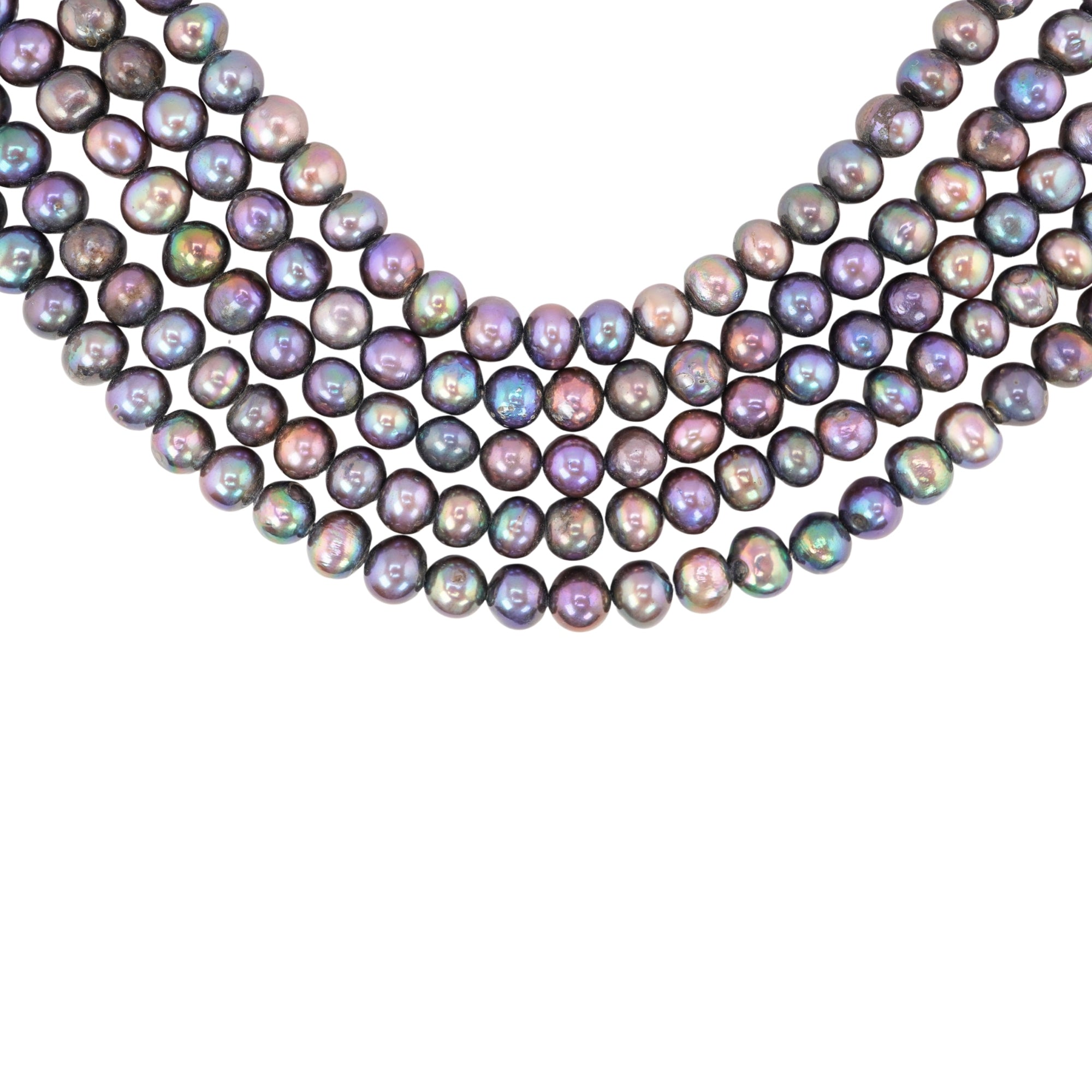 Peacock Oval Freshwater Pearls Beads