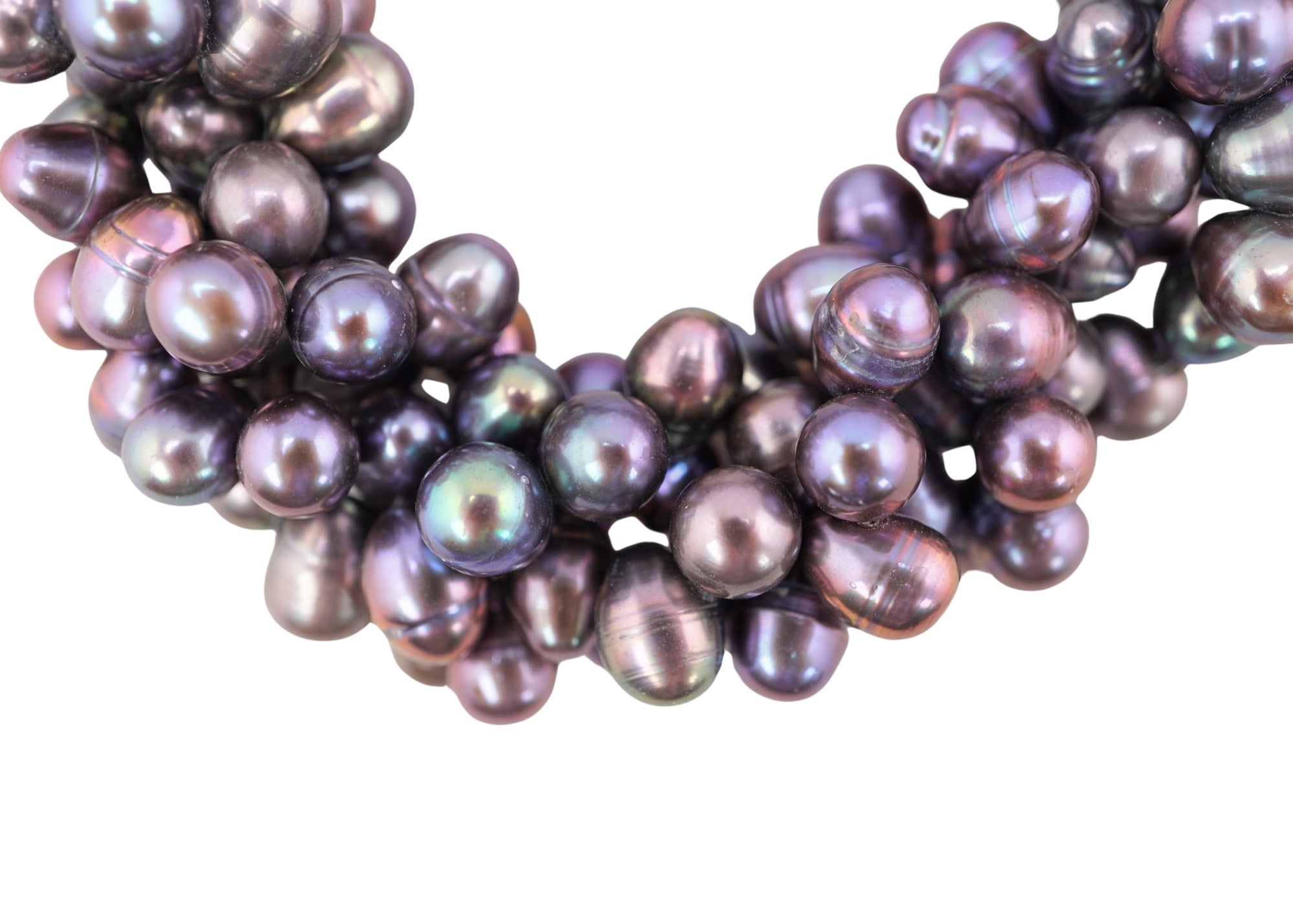 Peacock Oval Freshwater Pearls Beads