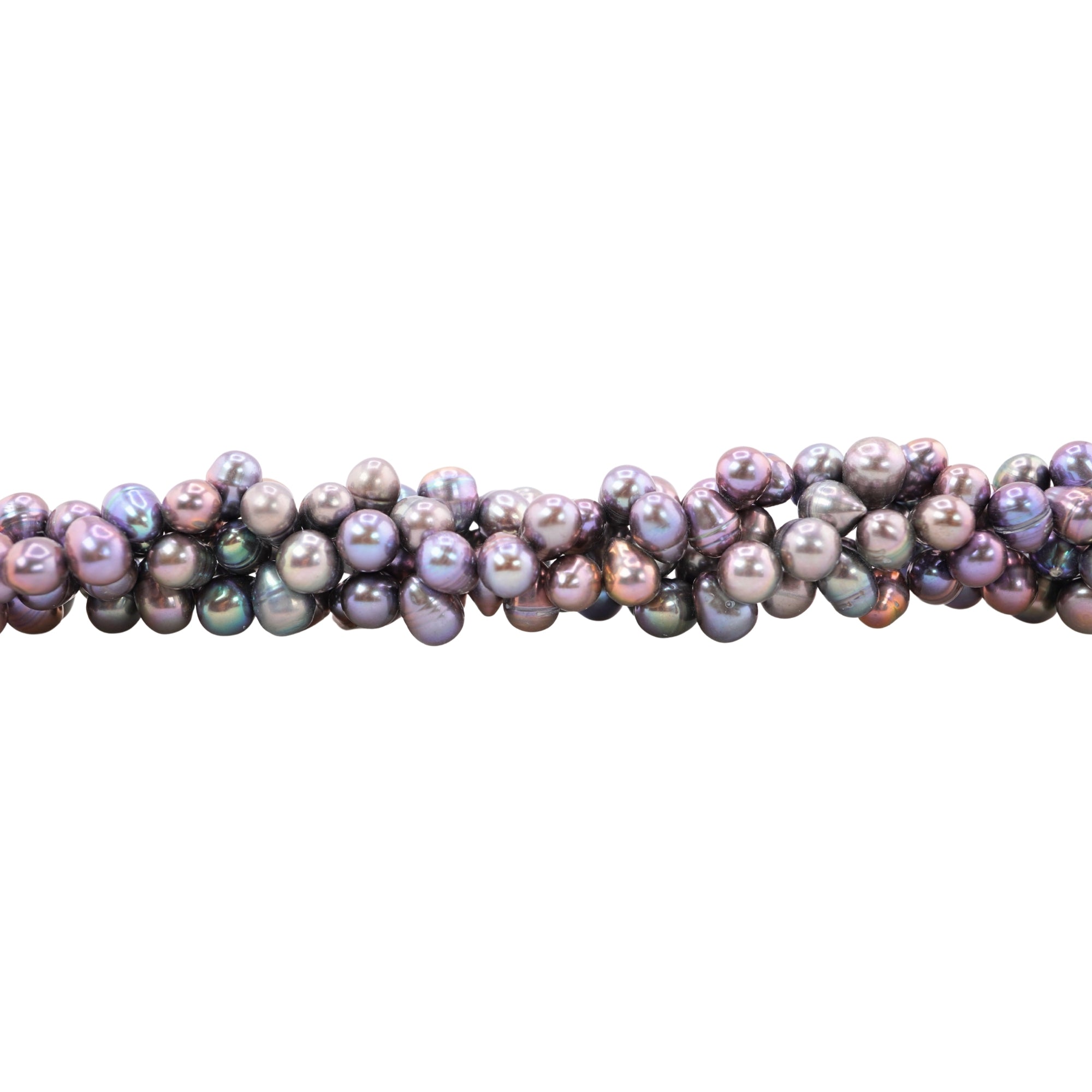 Peacock Oval Freshwater Pearls Beads