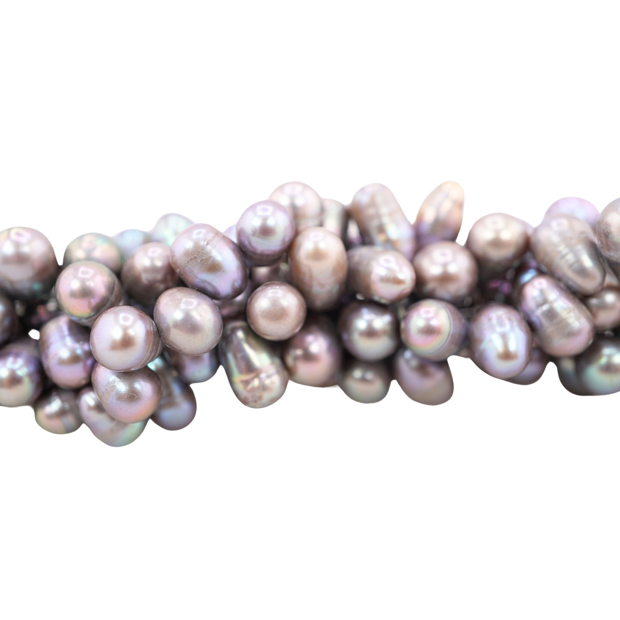 Peacock Oval Freshwater Pearls Beads