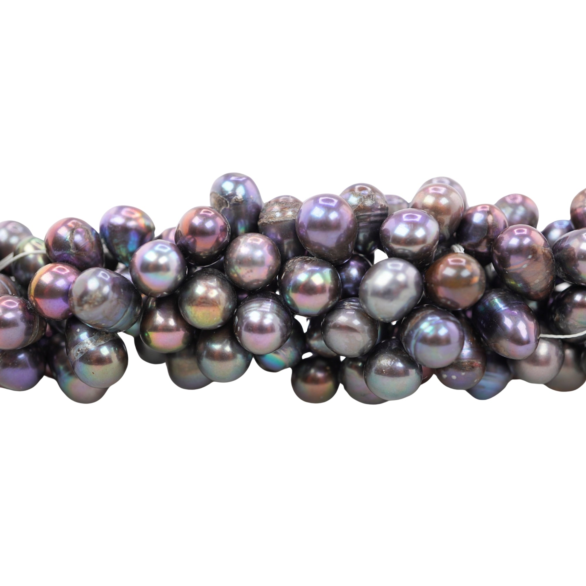 Peacock Oval Freshwater Pearls Beads