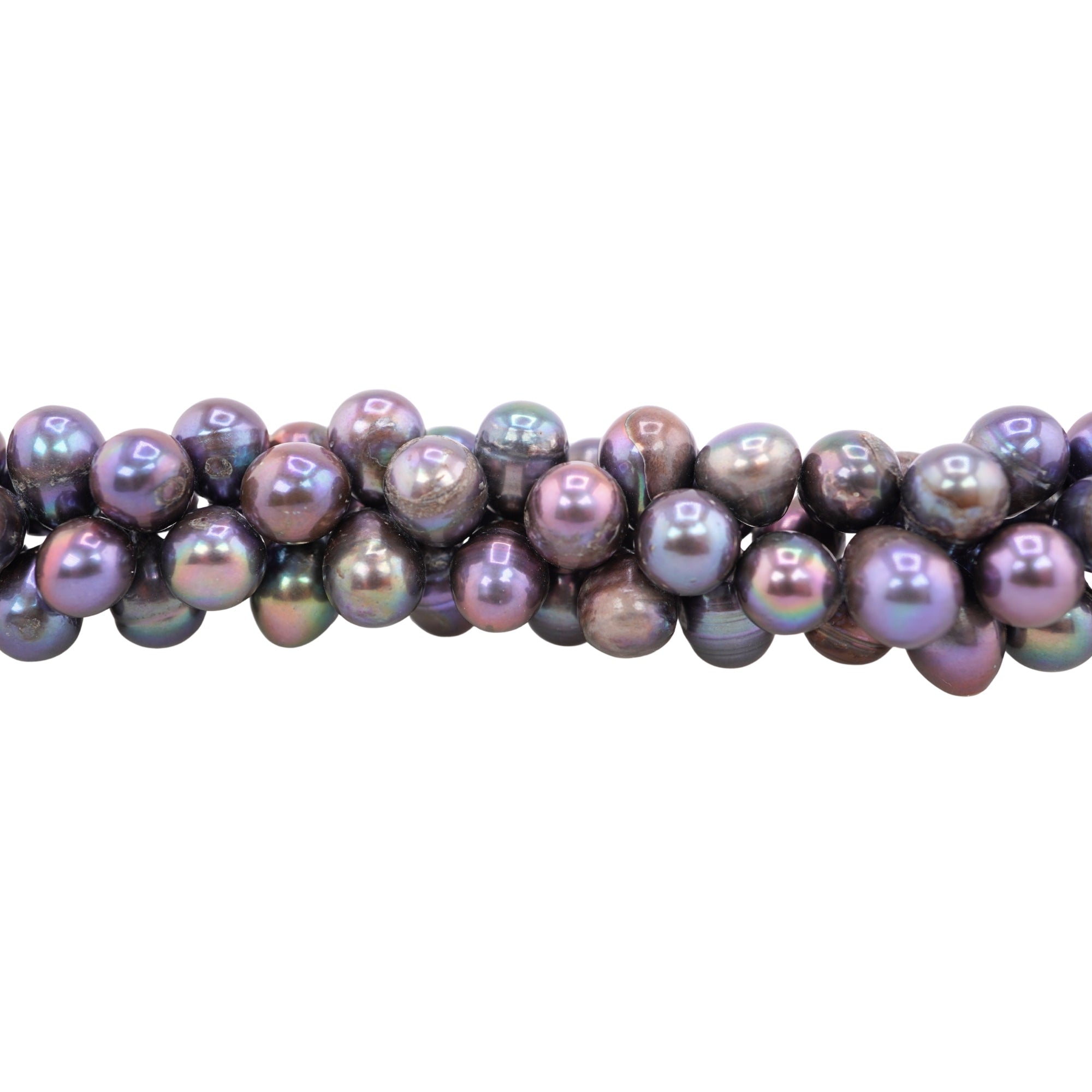 Peacock Oval Freshwater Pearls Beads