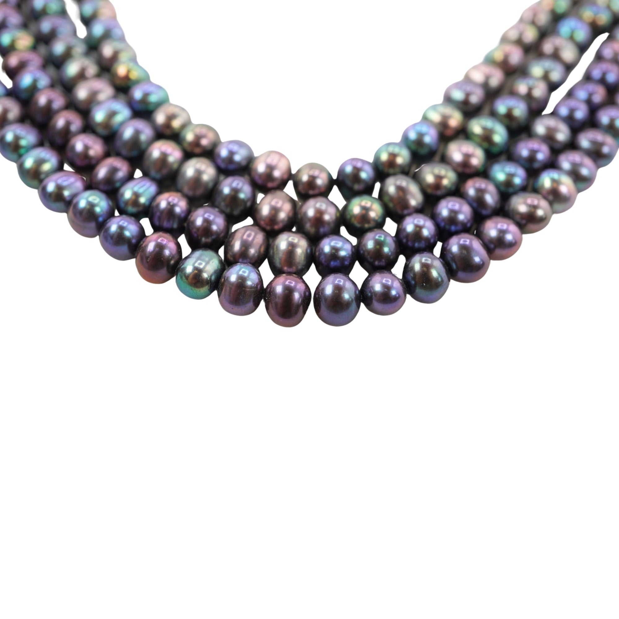 Peacock Potato Freshwater Pearls Beads